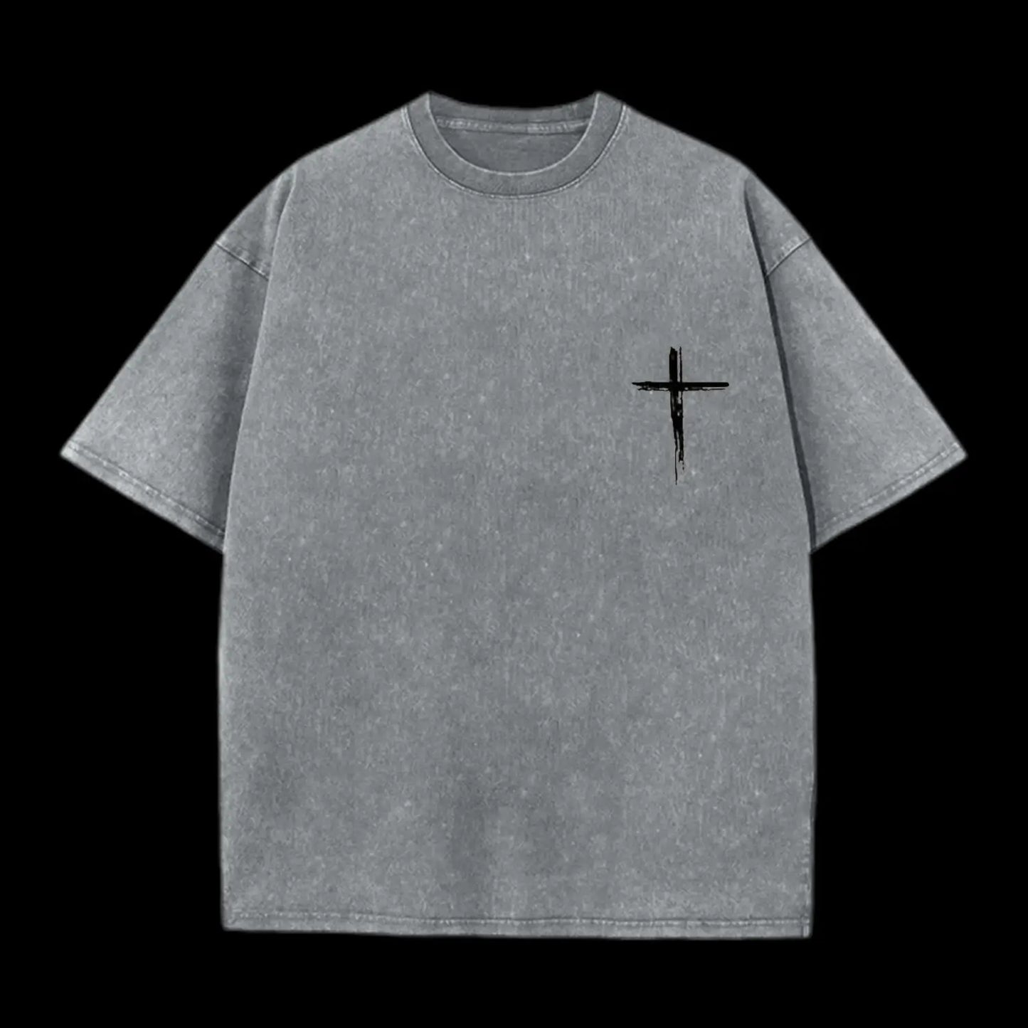 JESUS THE ULTIMATE DEADLIFTER CHRSITIAN WASHED T-SHIRT