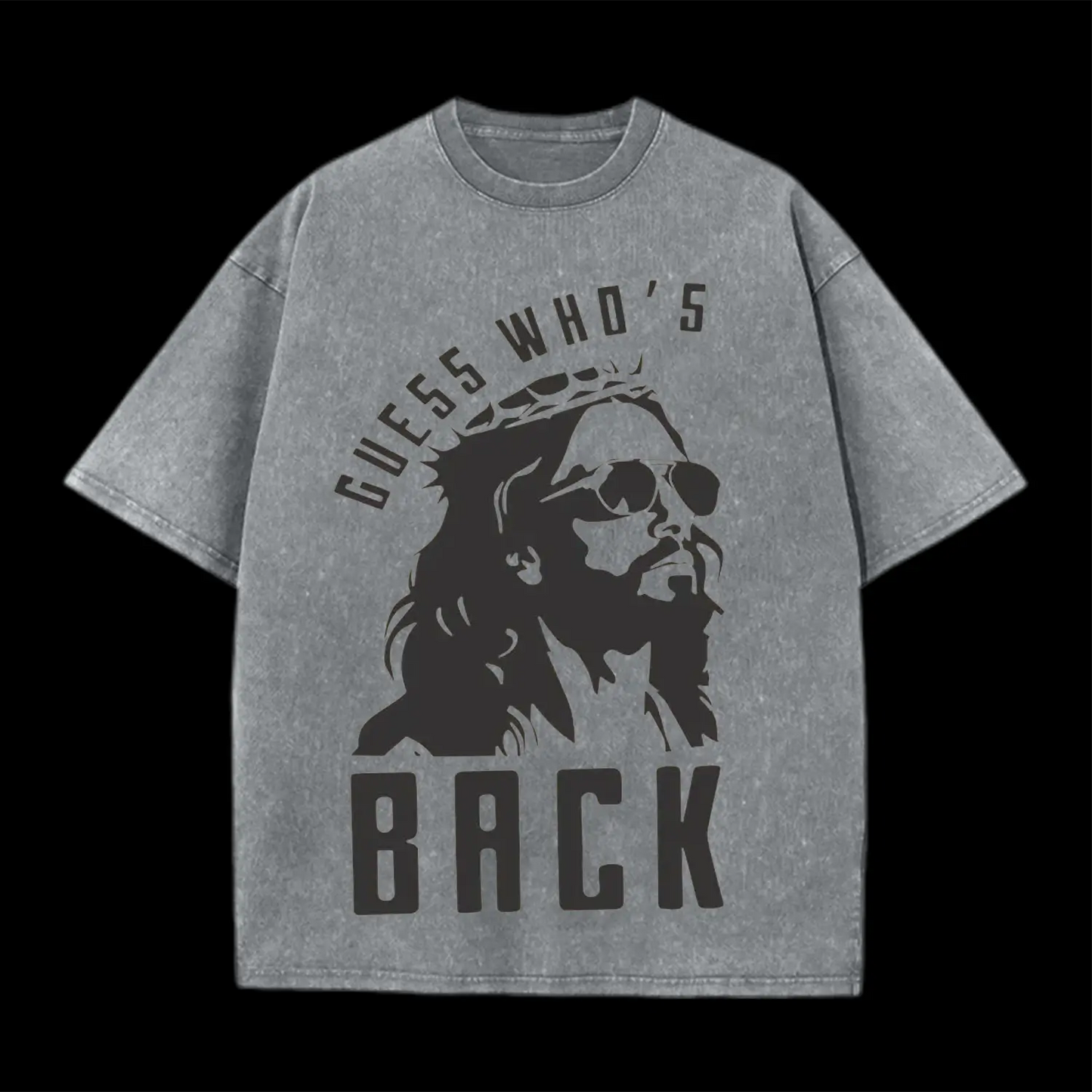 GUESS WHO'S BACK CHRISTIAN WASHED T-SHIRT