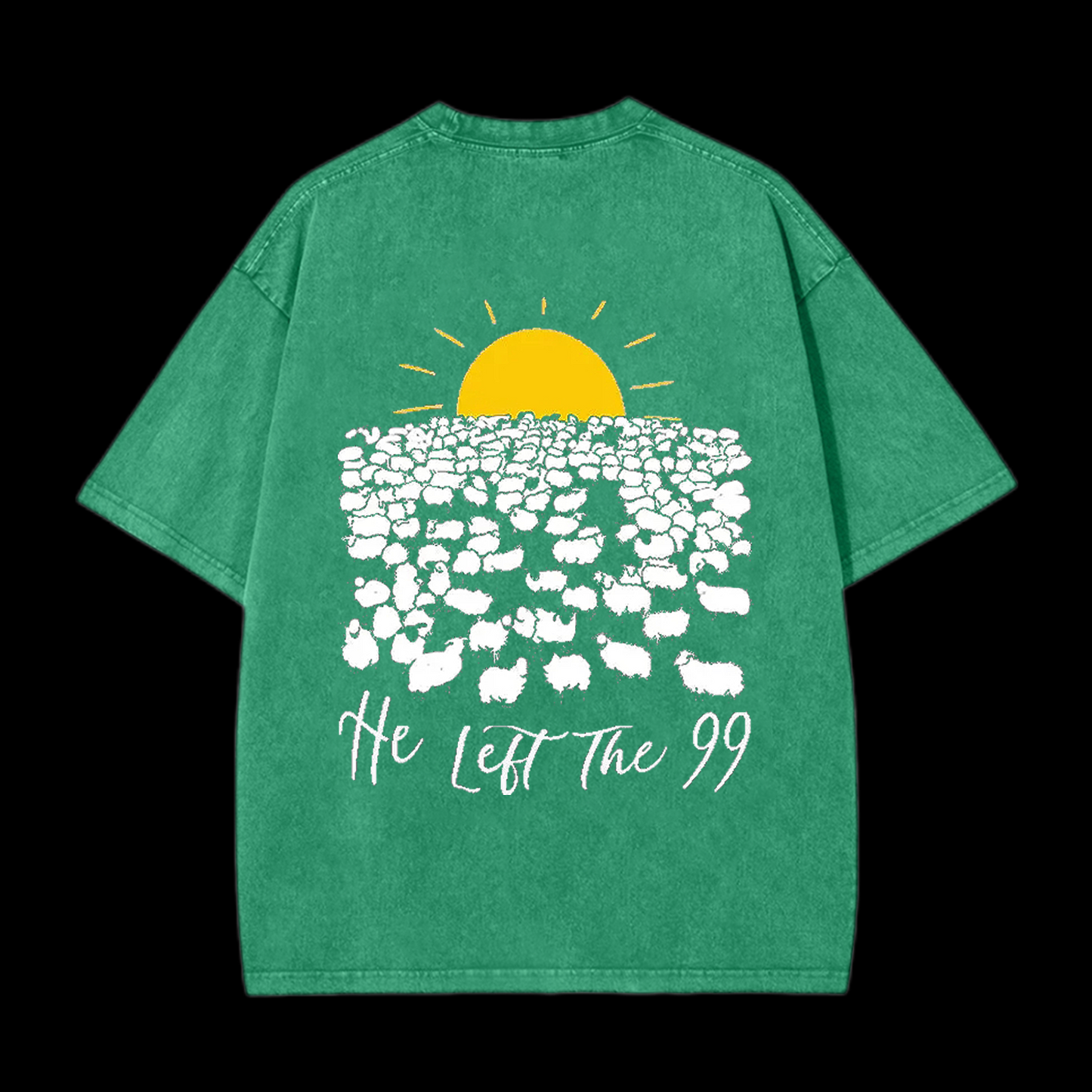 He Left The 99 Christian tee