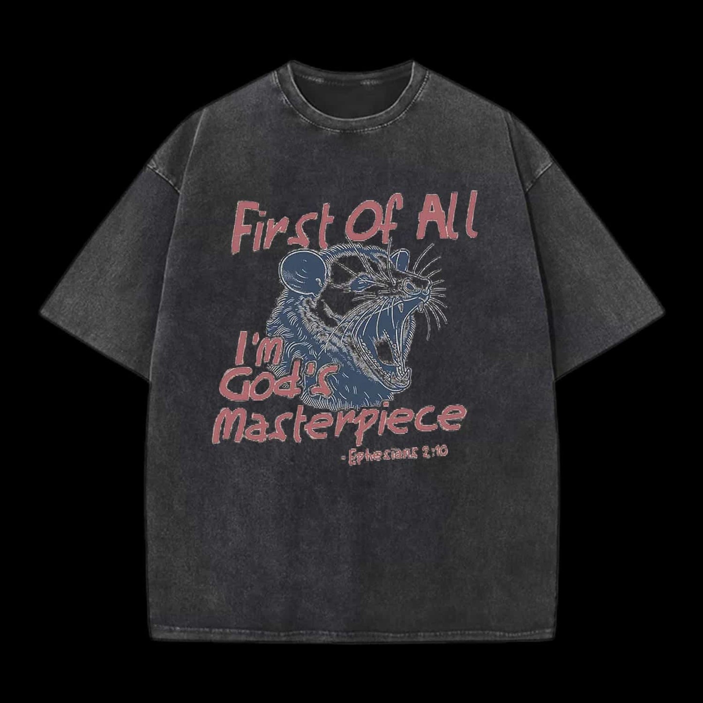 FIRST OF ALL I'M GOD'S MASTERPIECE CHRISTIAN TEE