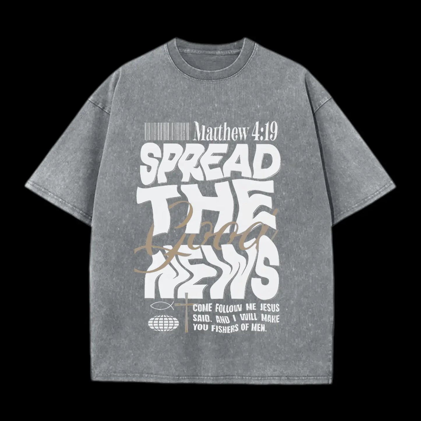 SPEREAD THE GOOD NEWS CHRISTIAN TEE