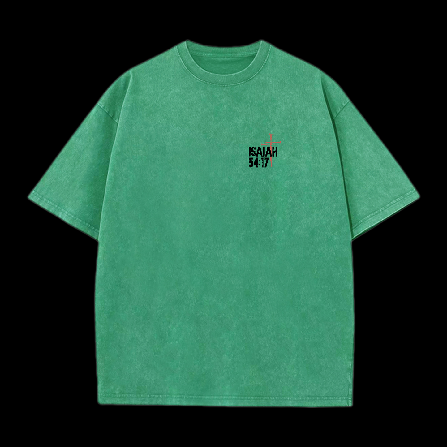 No Weapon Forged Against Washed T-Shirt