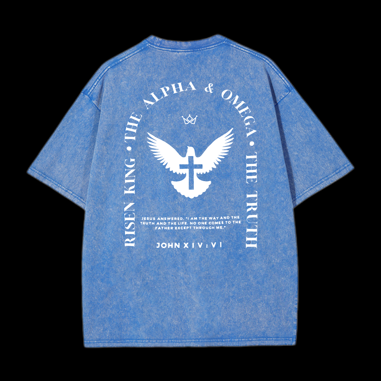 Jesus Is The Way The Truth The Life Washed T-Shirt