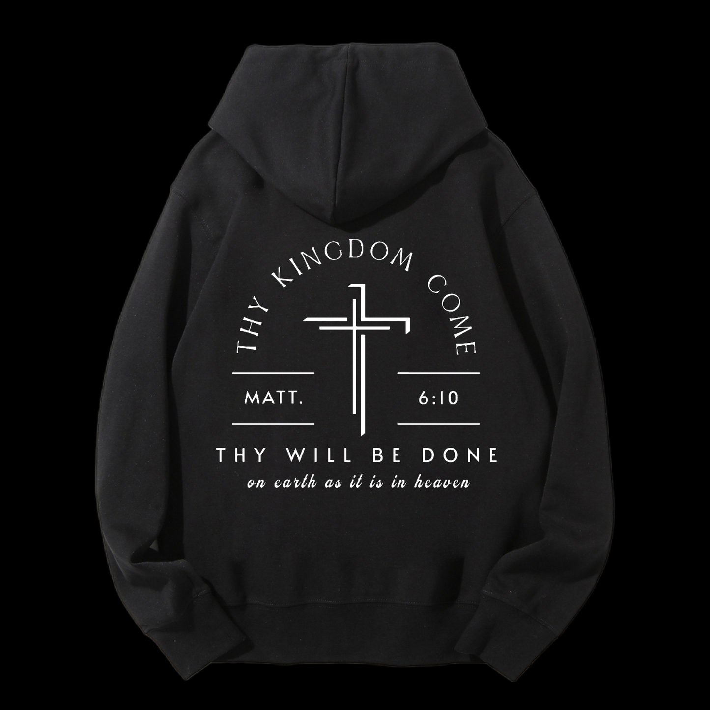 Thy Will Be Done Drawstring Hoodie
