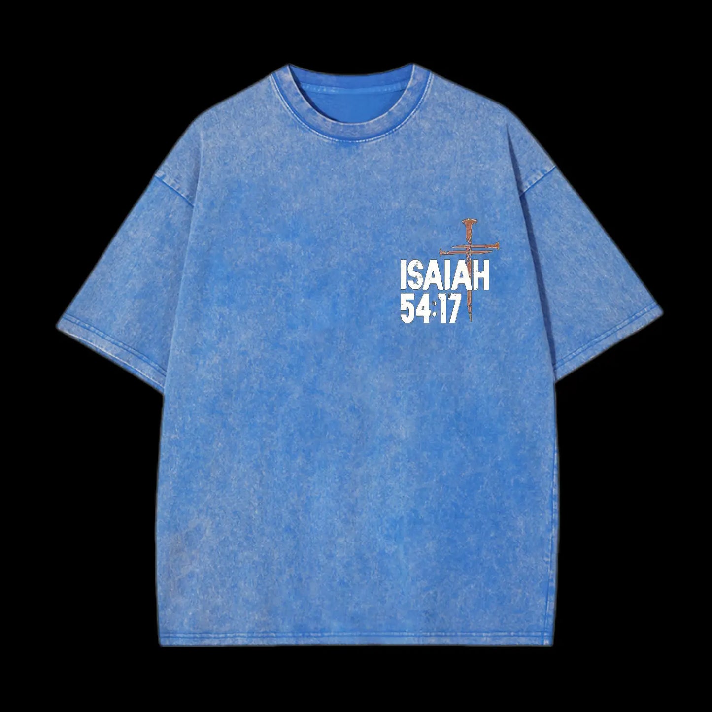 NO WEAPON CHRISTIAN WASHED T-SHIRT