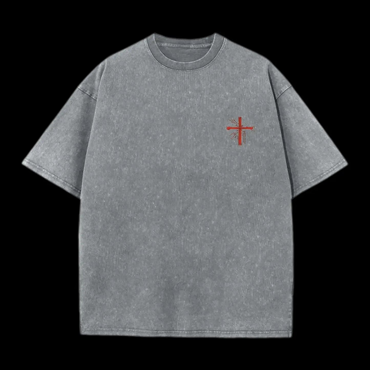He Is Risen Christian Washed T-Shirt