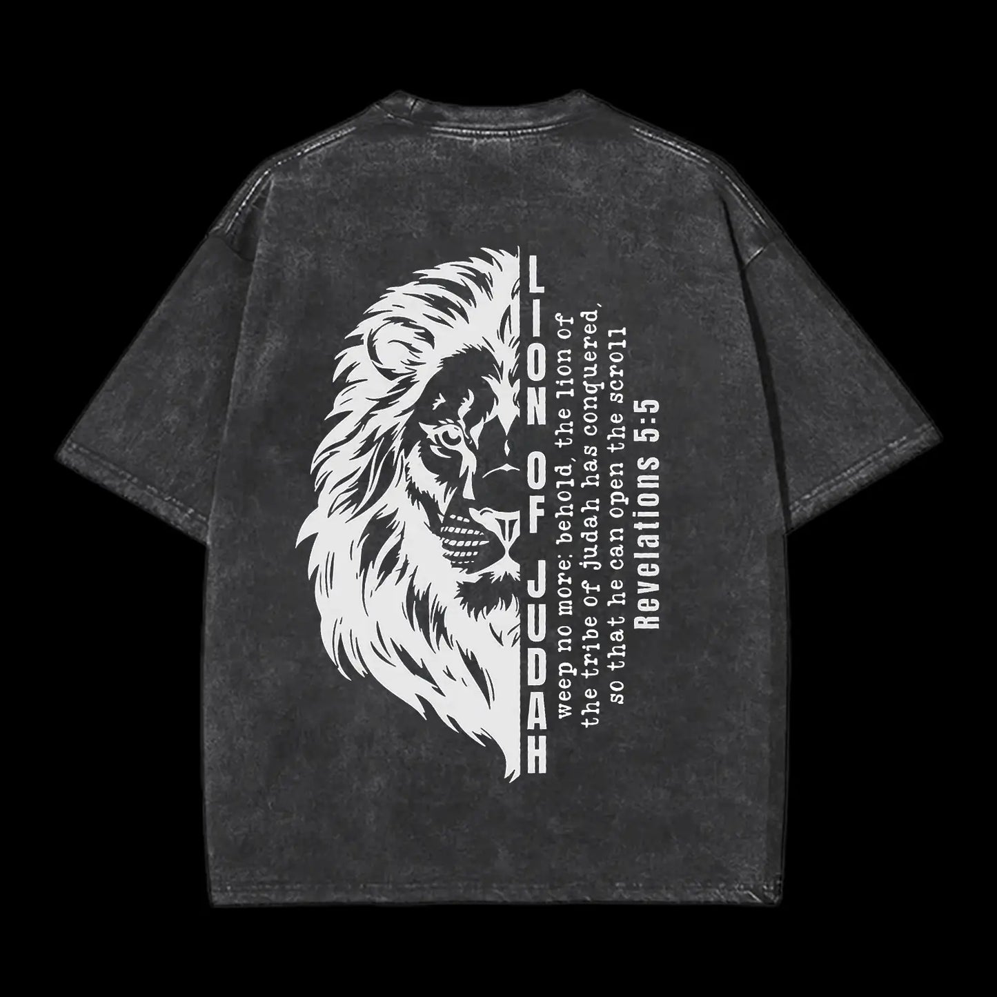 Lion Of Judah Washed T-Shirt
