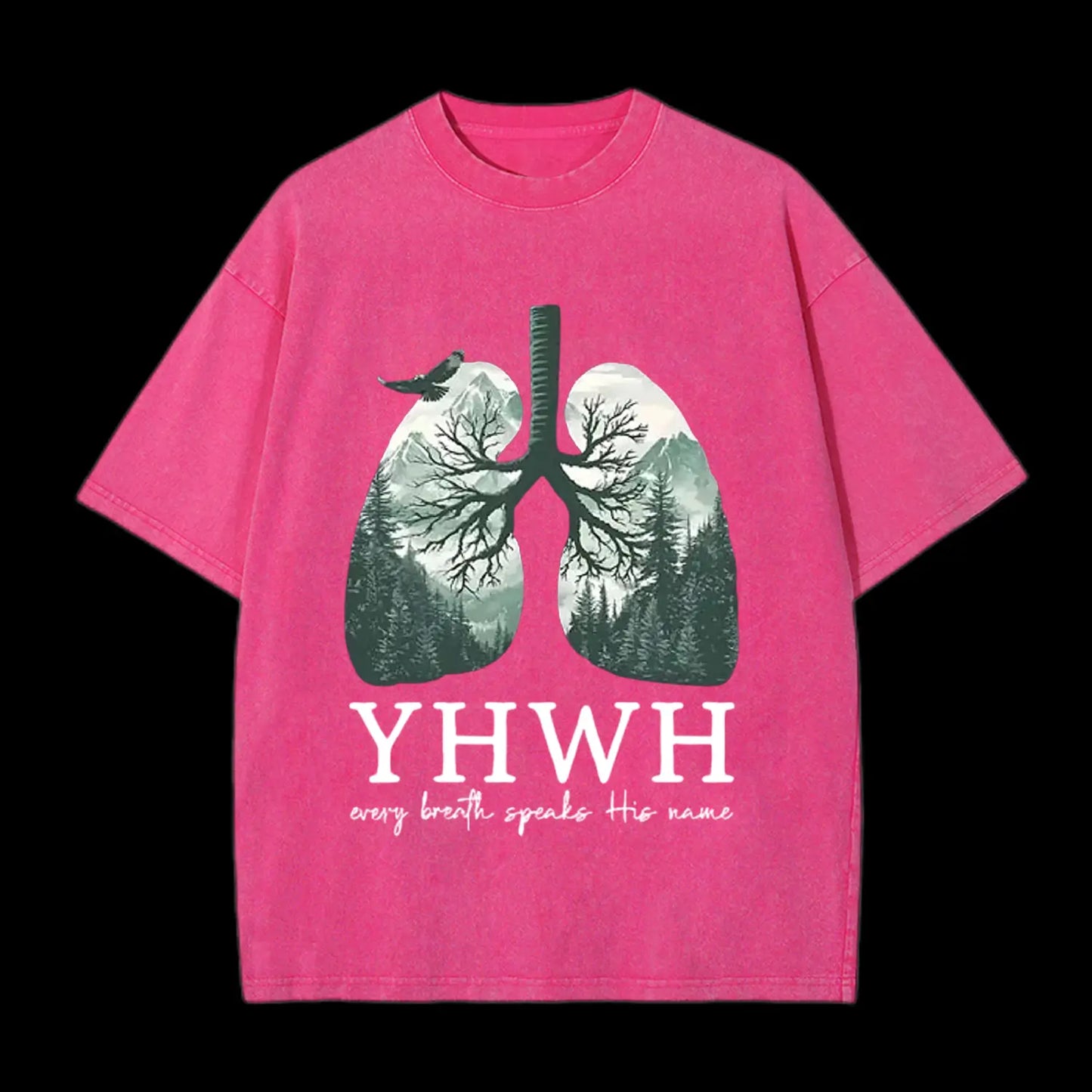 YHWH WASHED T-SHIRT
