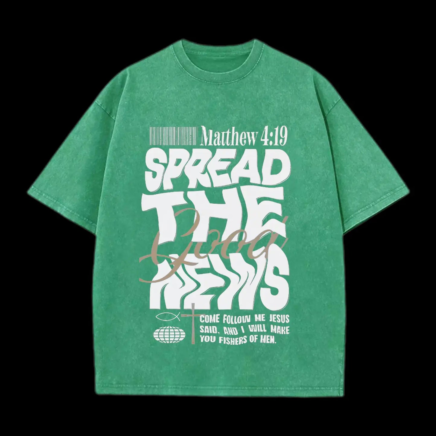 SPEREAD THE GOOD NEWS CHRISTIAN TEE