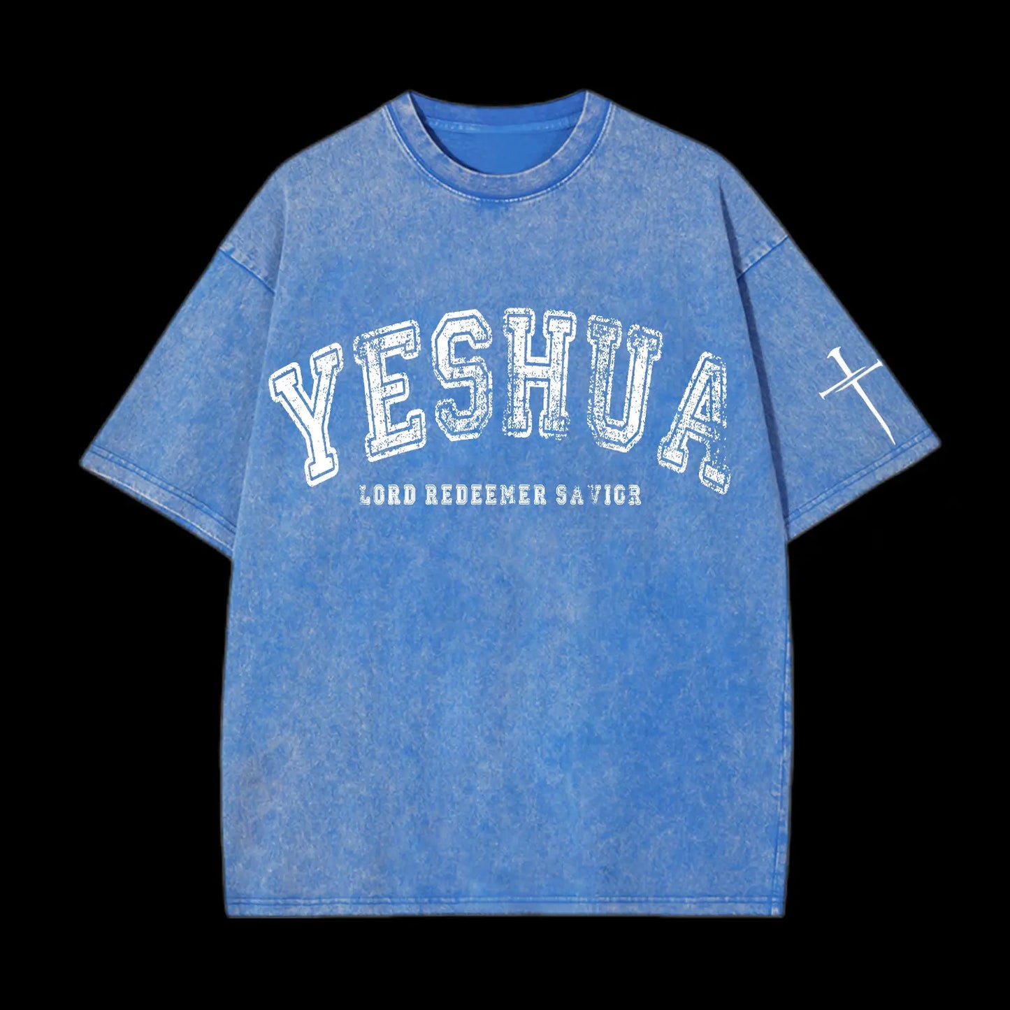 Yeshua Lord Redeemer savior Washed T-Shirt