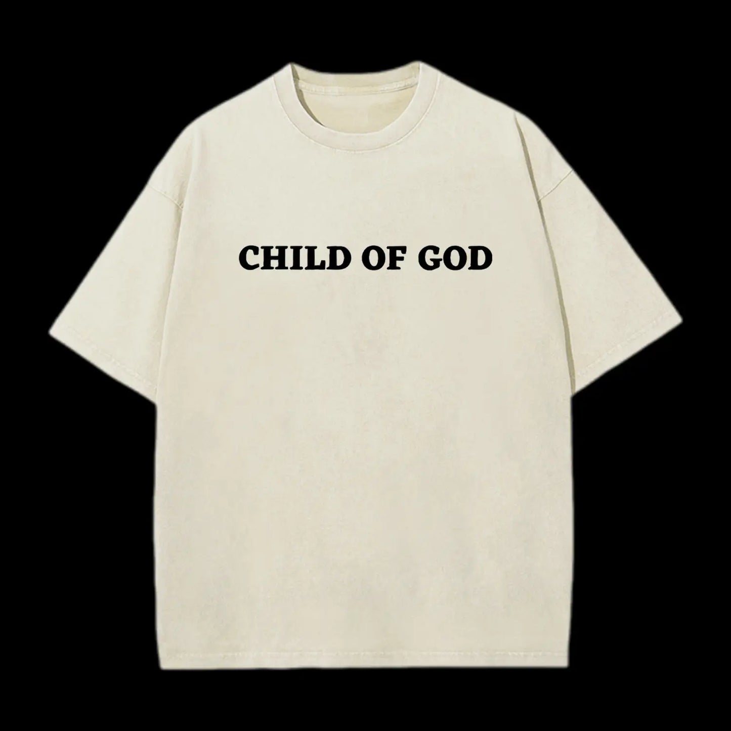 Child Of God Printed Men's Washed Tee