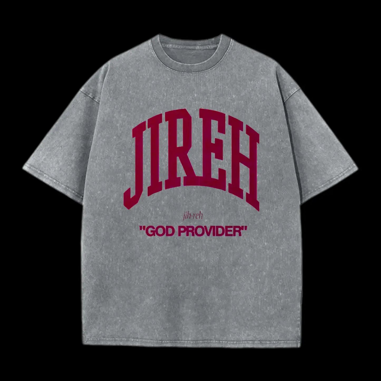 JIREH CHRISTIAN WASHED T-SHIRT
