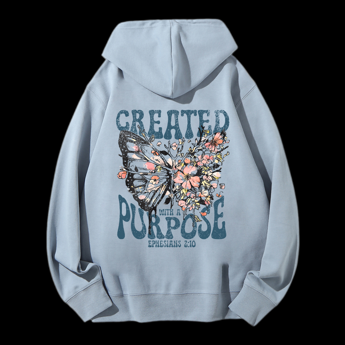 Created With Purpose Drawstring Hoodie
