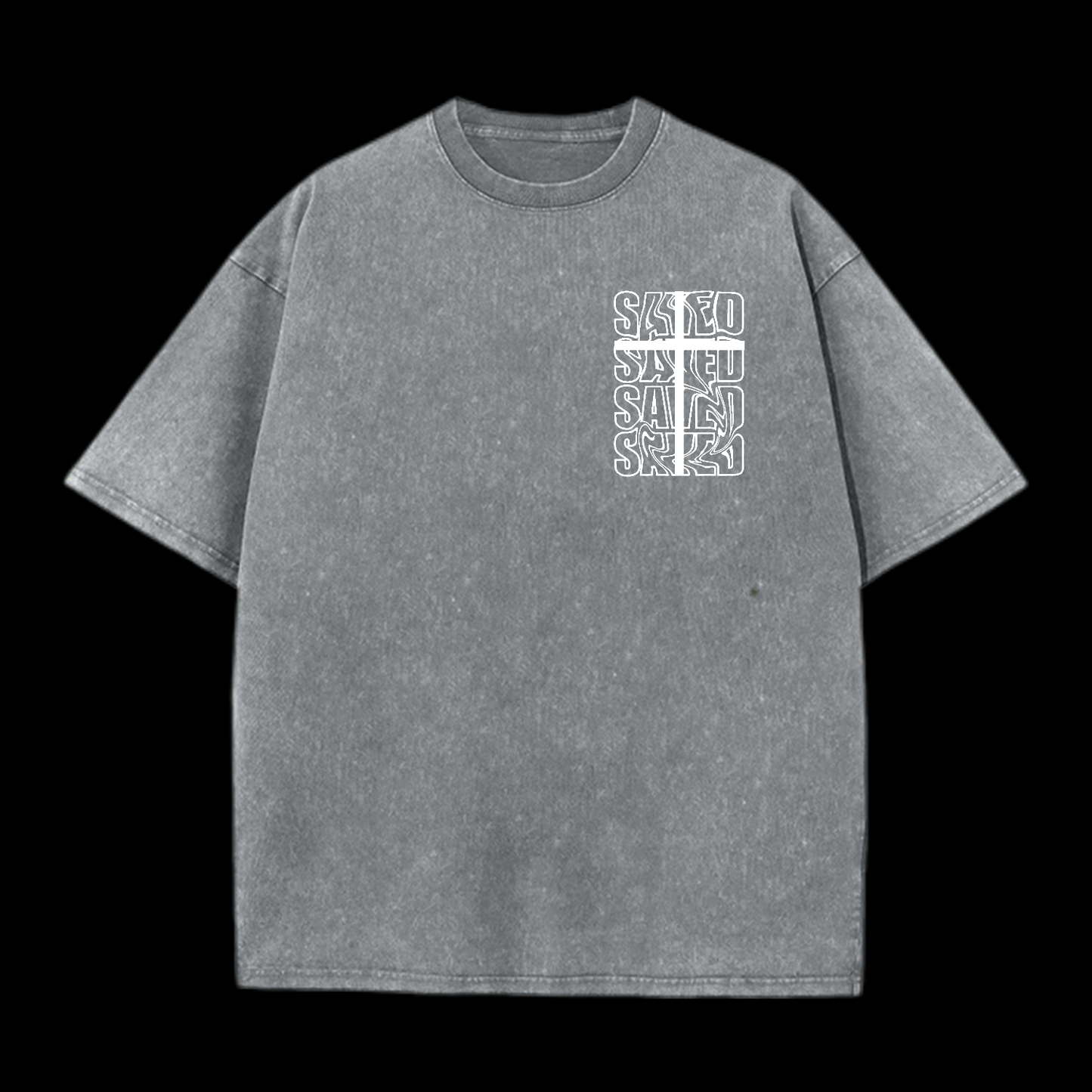 Saved By Jesus Christ Washed T-Shirt