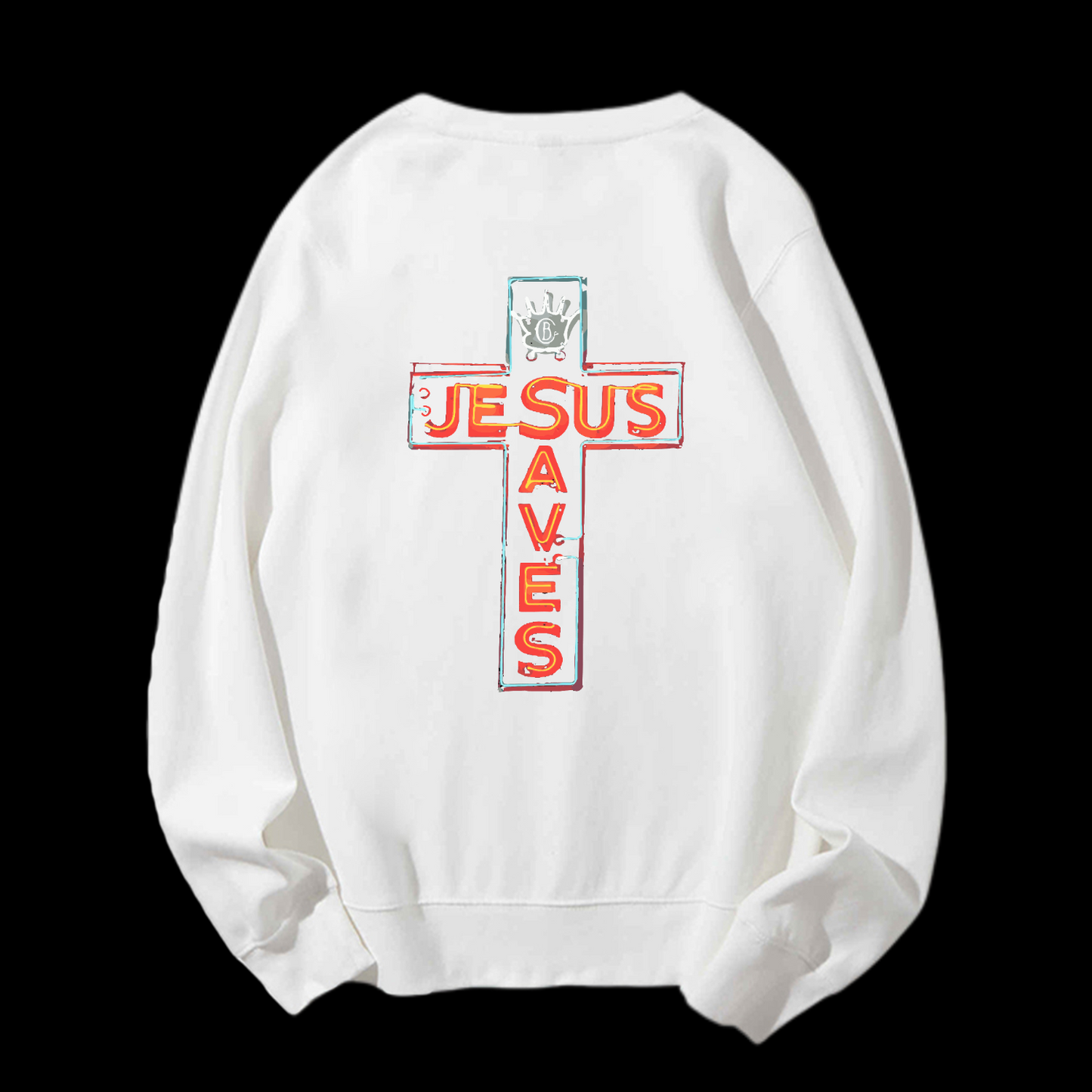 Jesus Saves Crewneck Sweatshirt