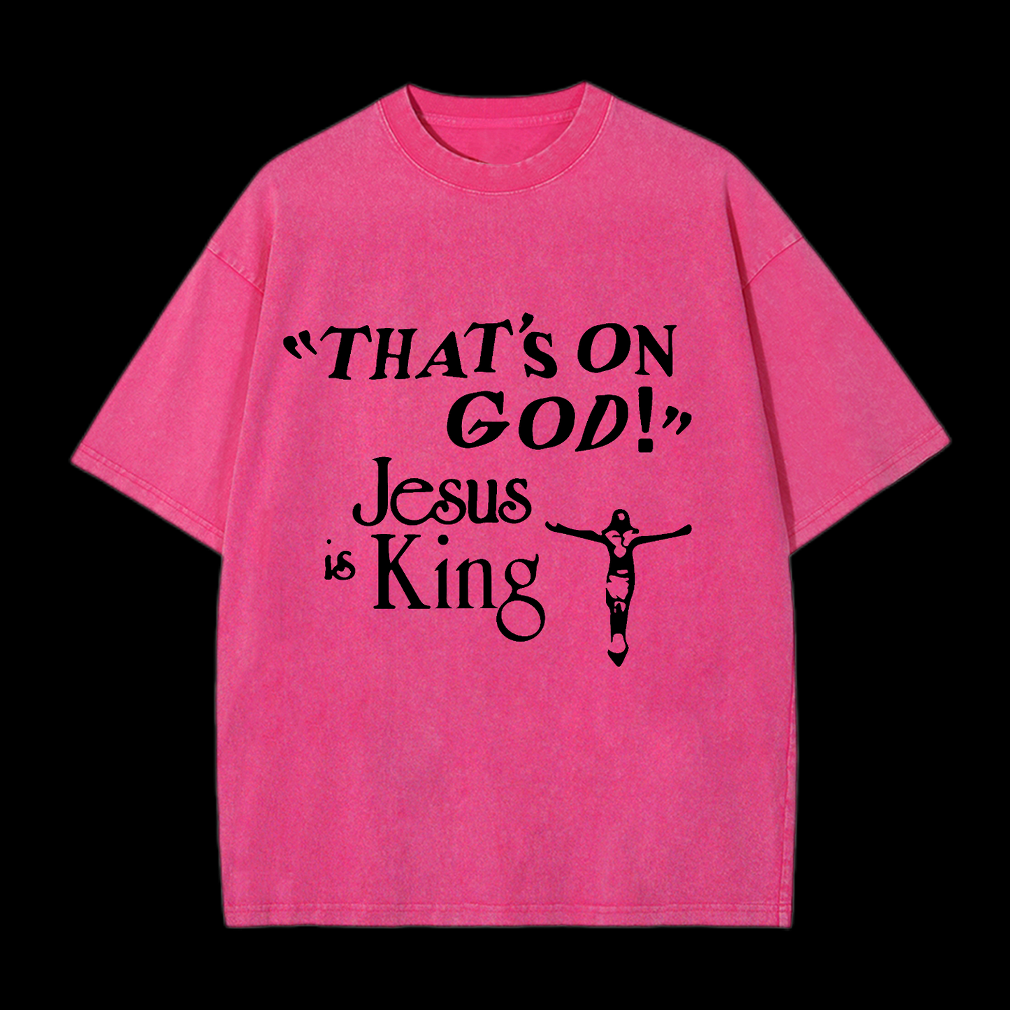 Jesus Is King Washed T-Shirt