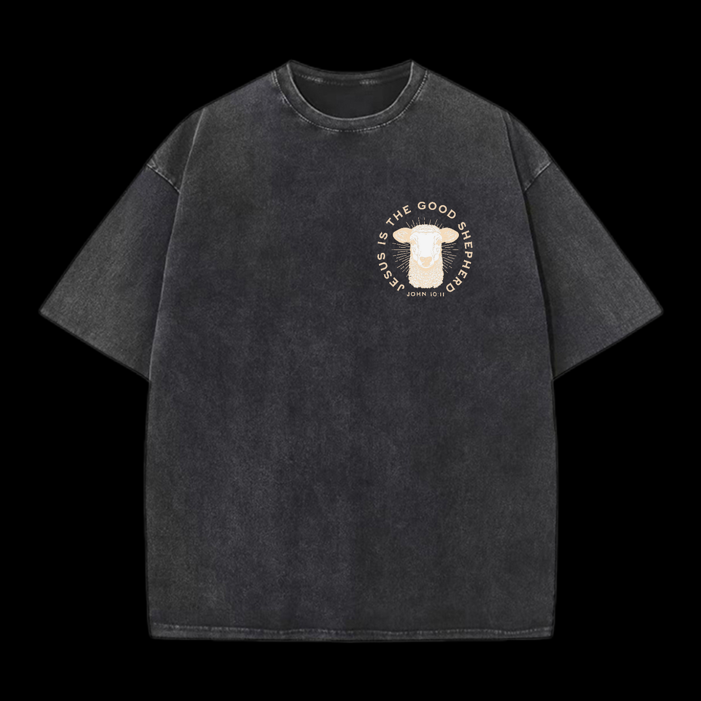 He Left The 99 To Rescue Me Washed T-Shirt