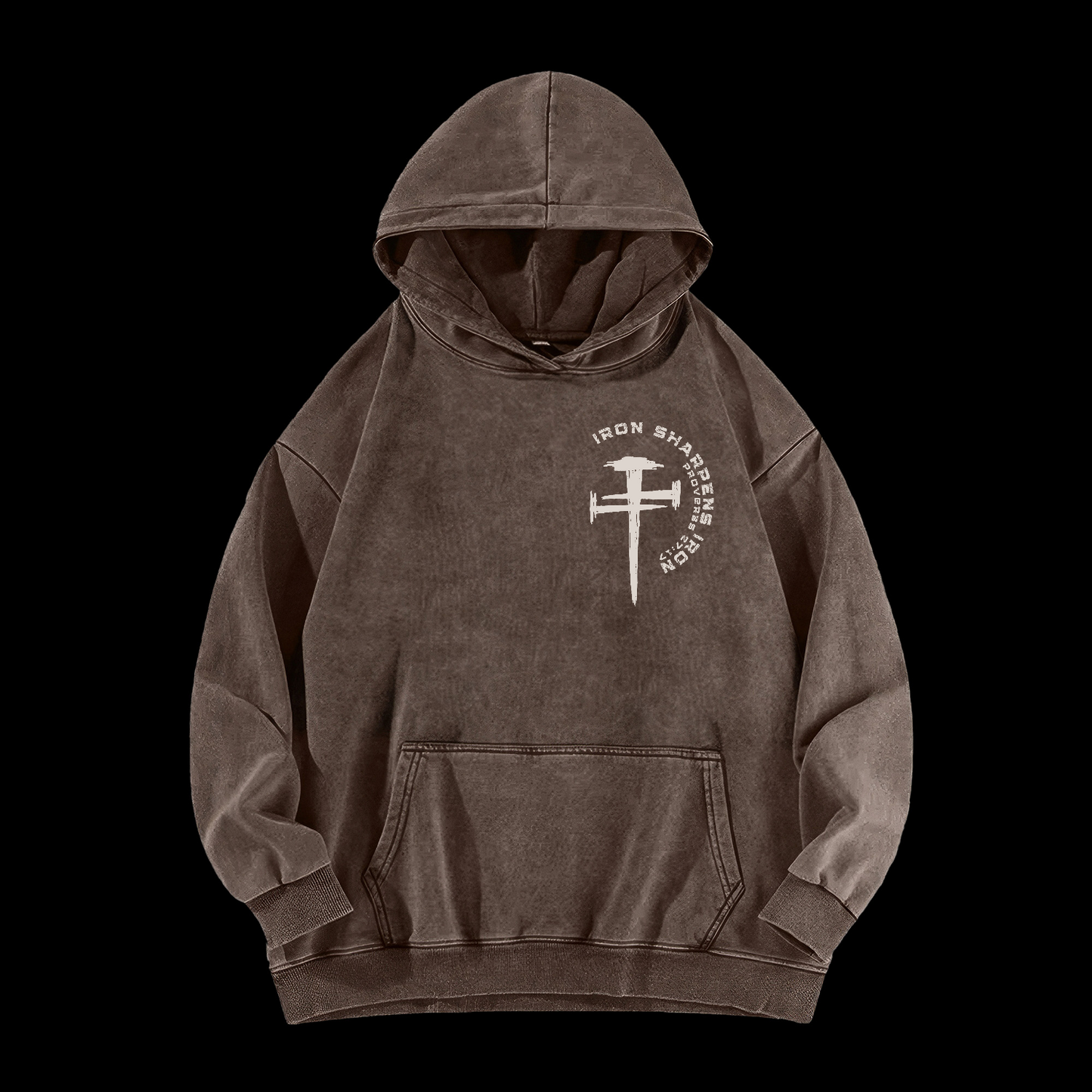 Iron Sharpens Iron Washed Hoodie