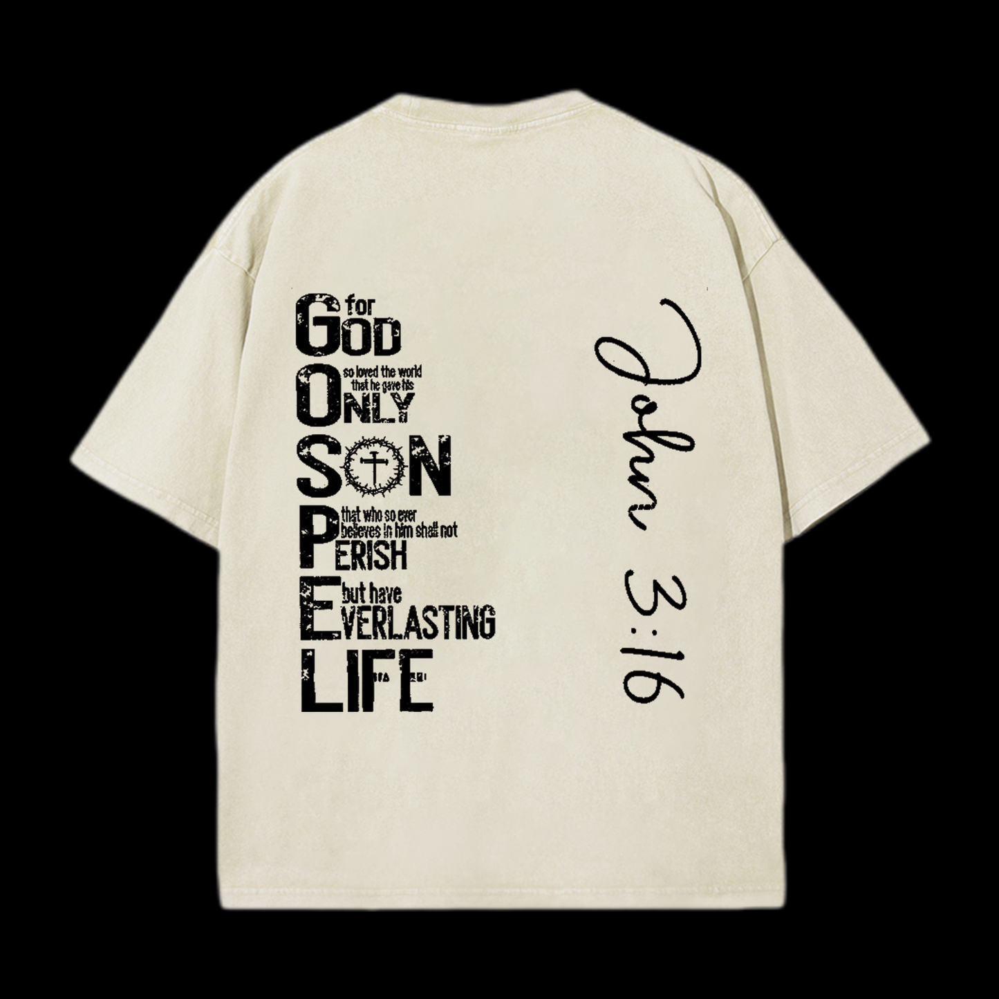 For God Only Son Christian tee