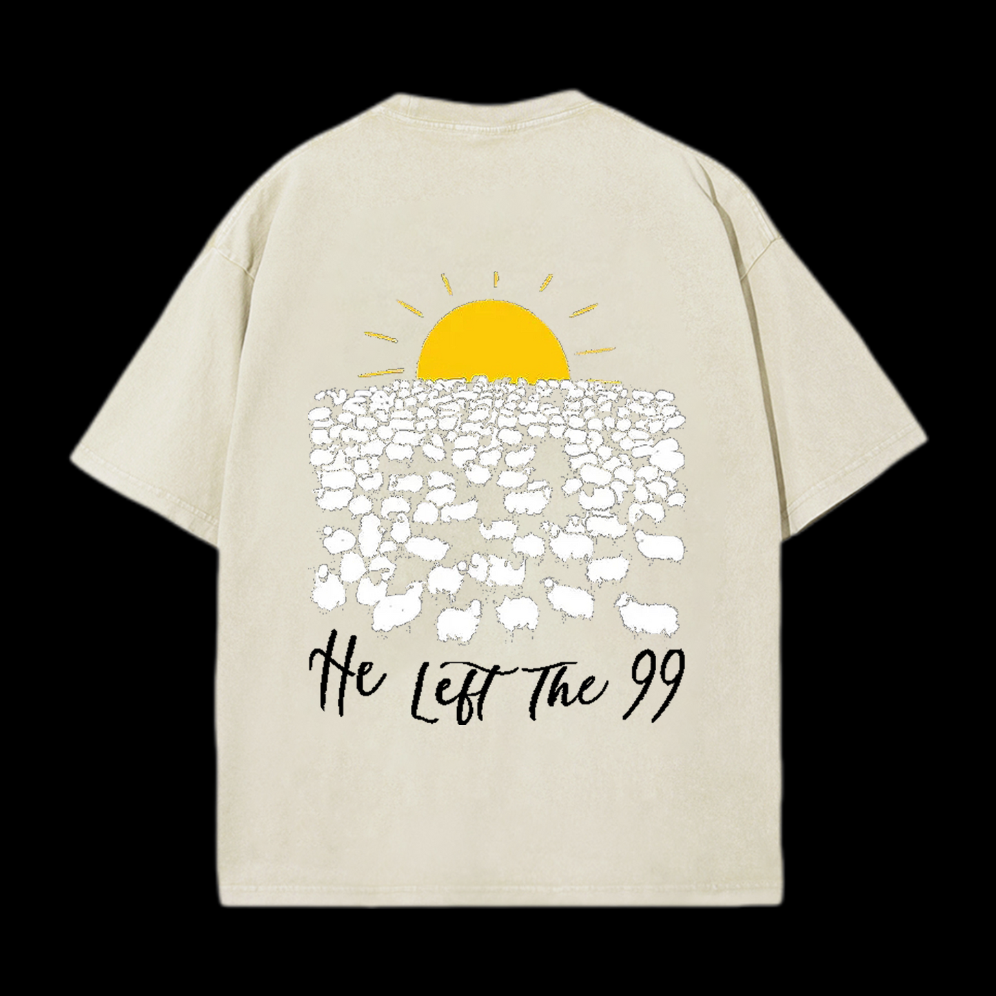 He Left The 99 Christian tee