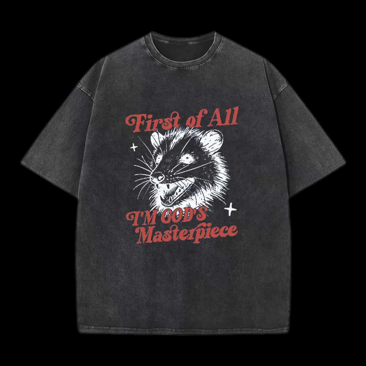 FIRST OF ALL I AM GOD MASTERPIECES CHRISTIAN TEE