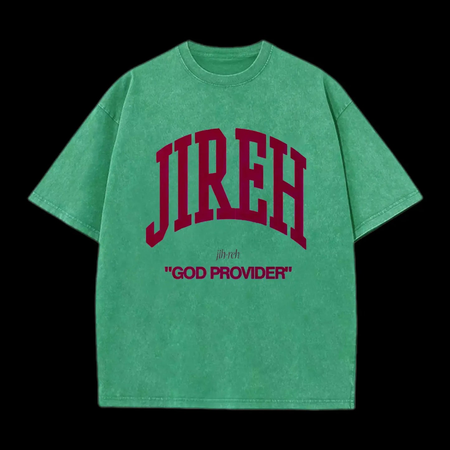 JIREH CHRISTIAN WASHED T-SHIRT