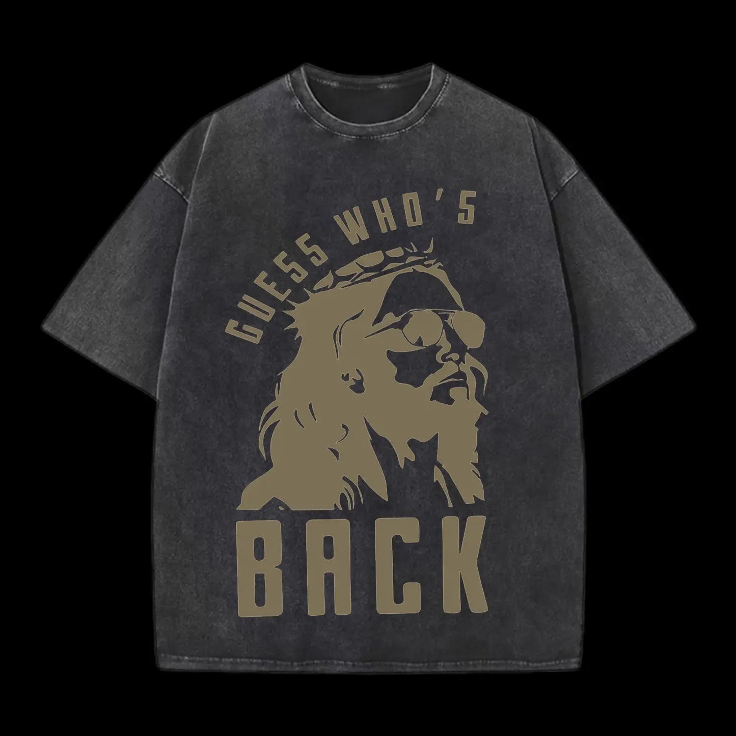 GUESS WHO'S BACK CHRISTIAN WASHED T-SHIRT