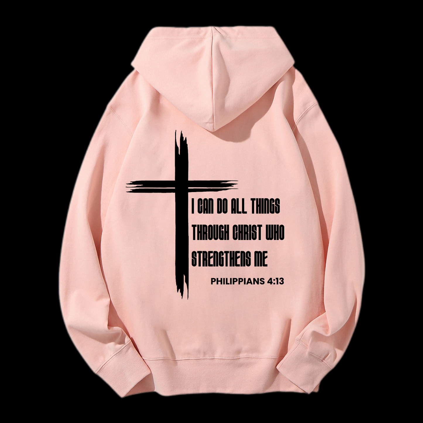 I Can Do All Things Drawstring Hoodie