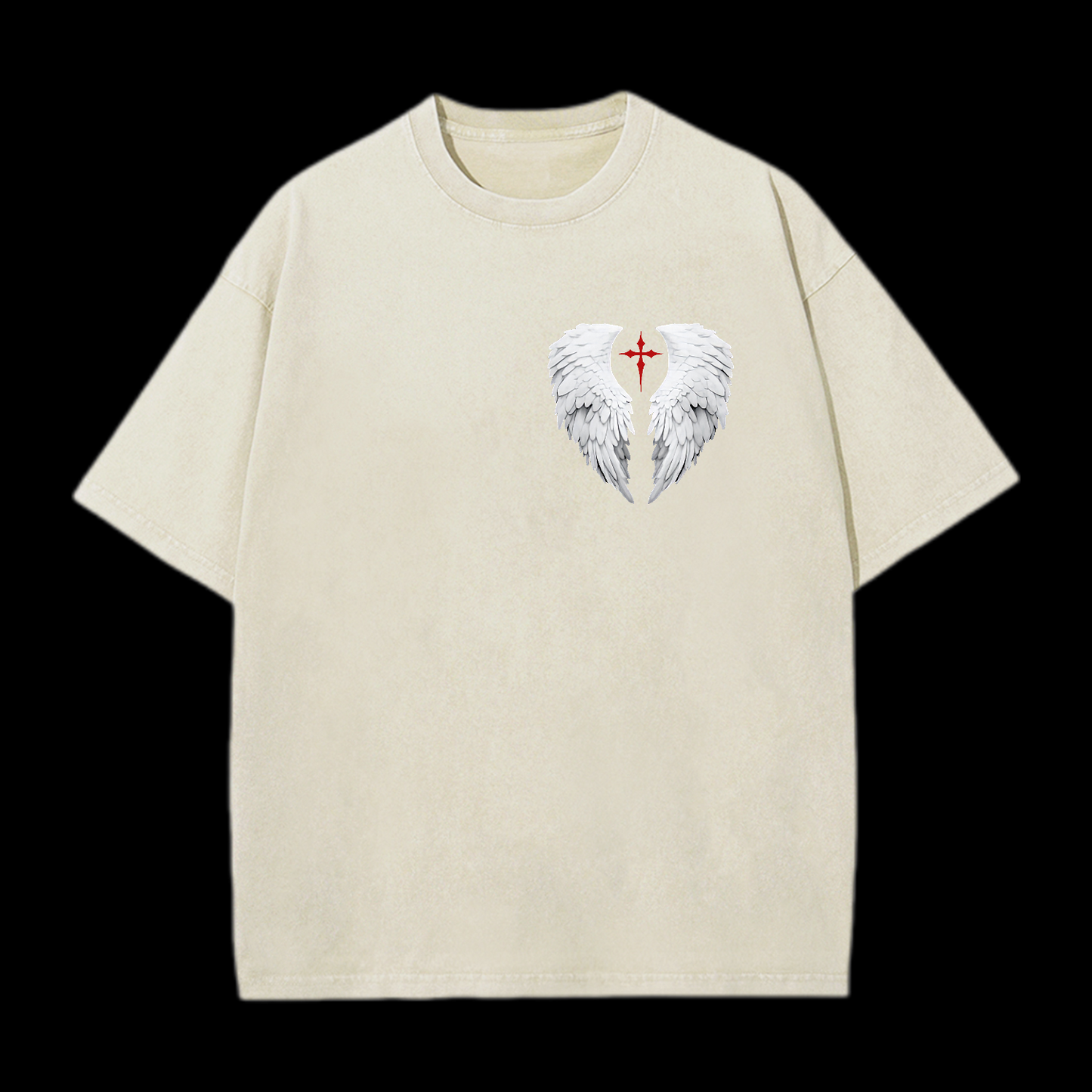 Wings Of God Washed T-Shirt