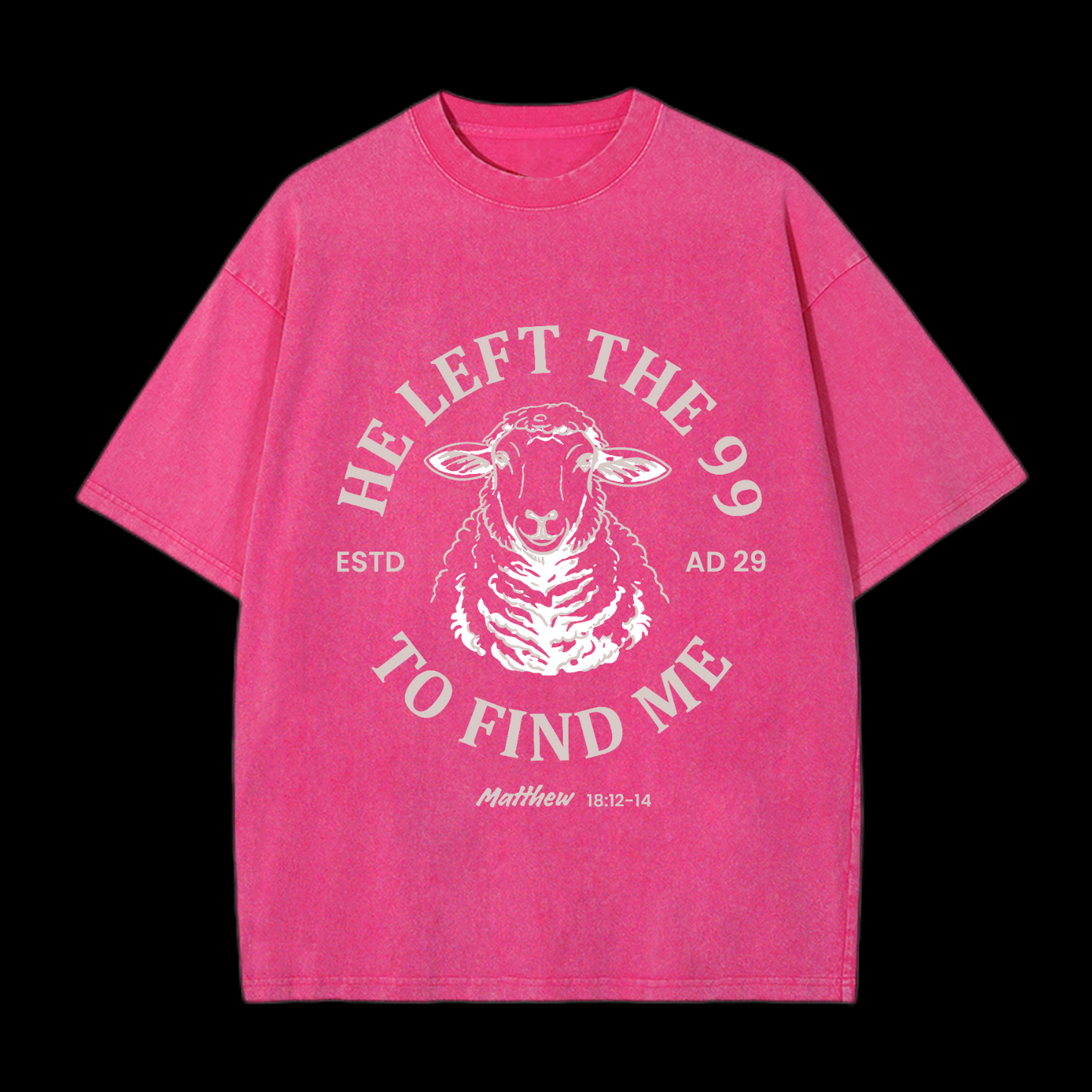 He Left The 99 Washed T-Shirt