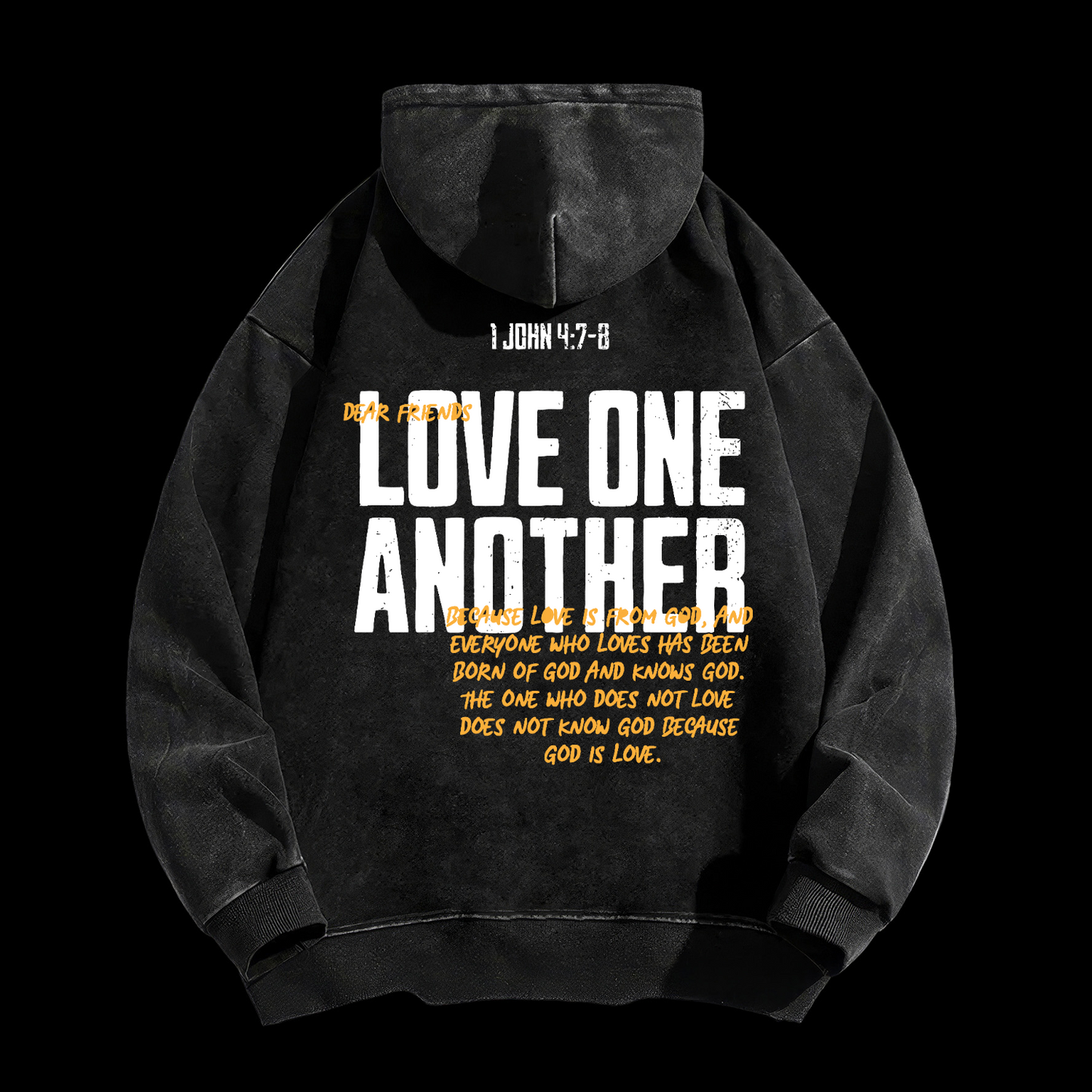 Love One Another Washed Hoodie