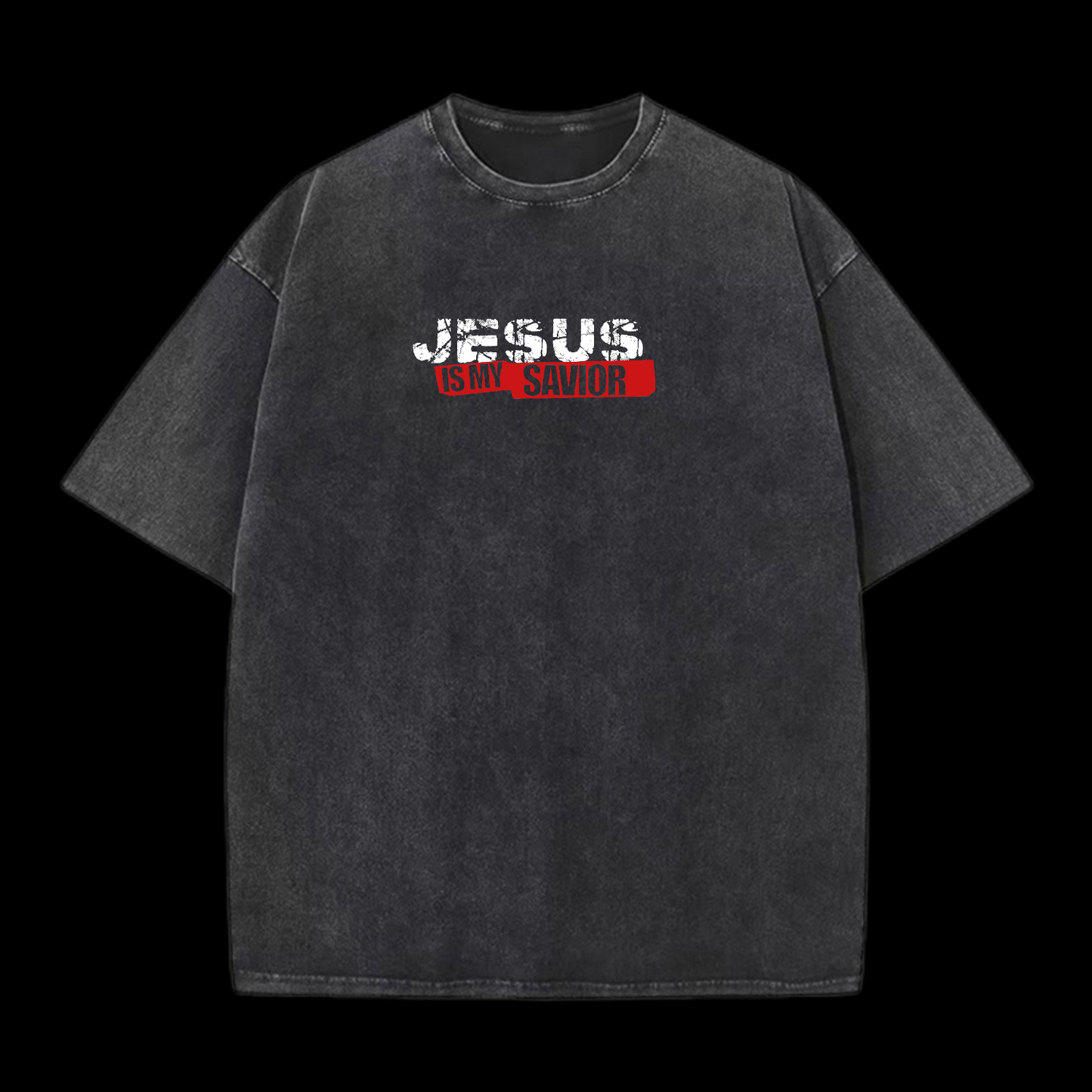 Jesus Is My Savior Washed T-Shirt