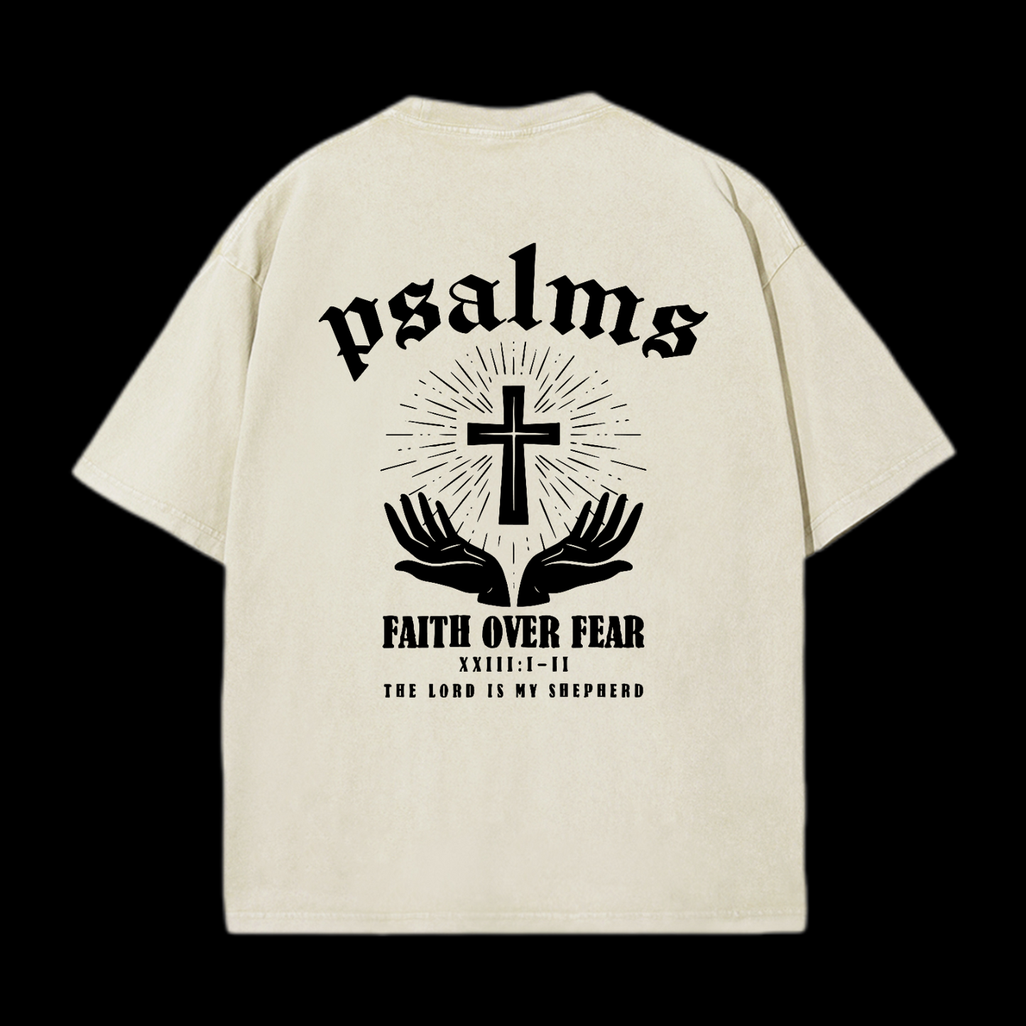 Faith Over Fear Washed T-Shirt
