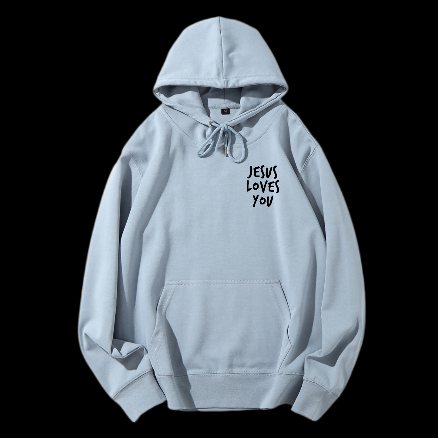 Jesus Loves You Drawstring Hoodie