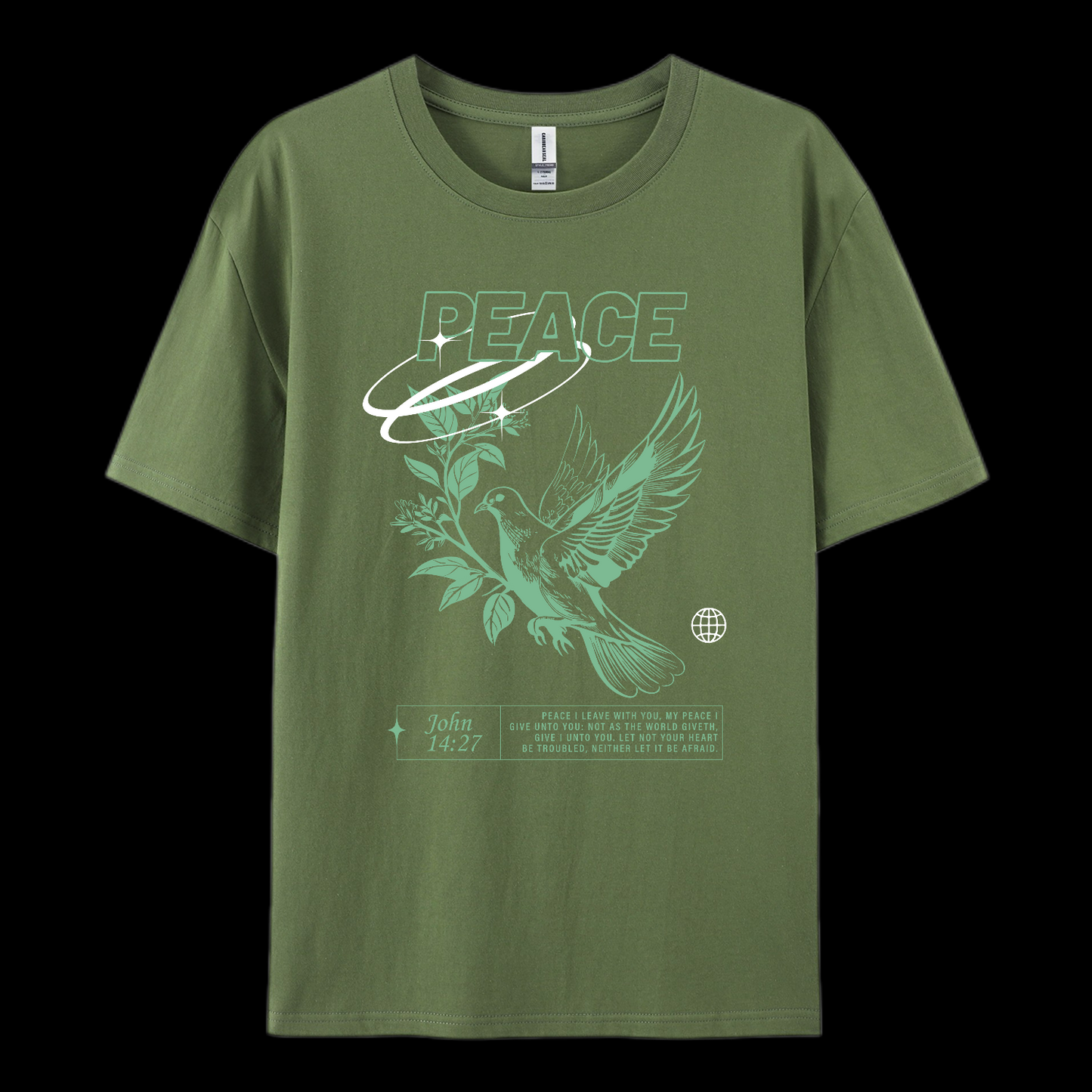 Peace Cotton T-Shirt