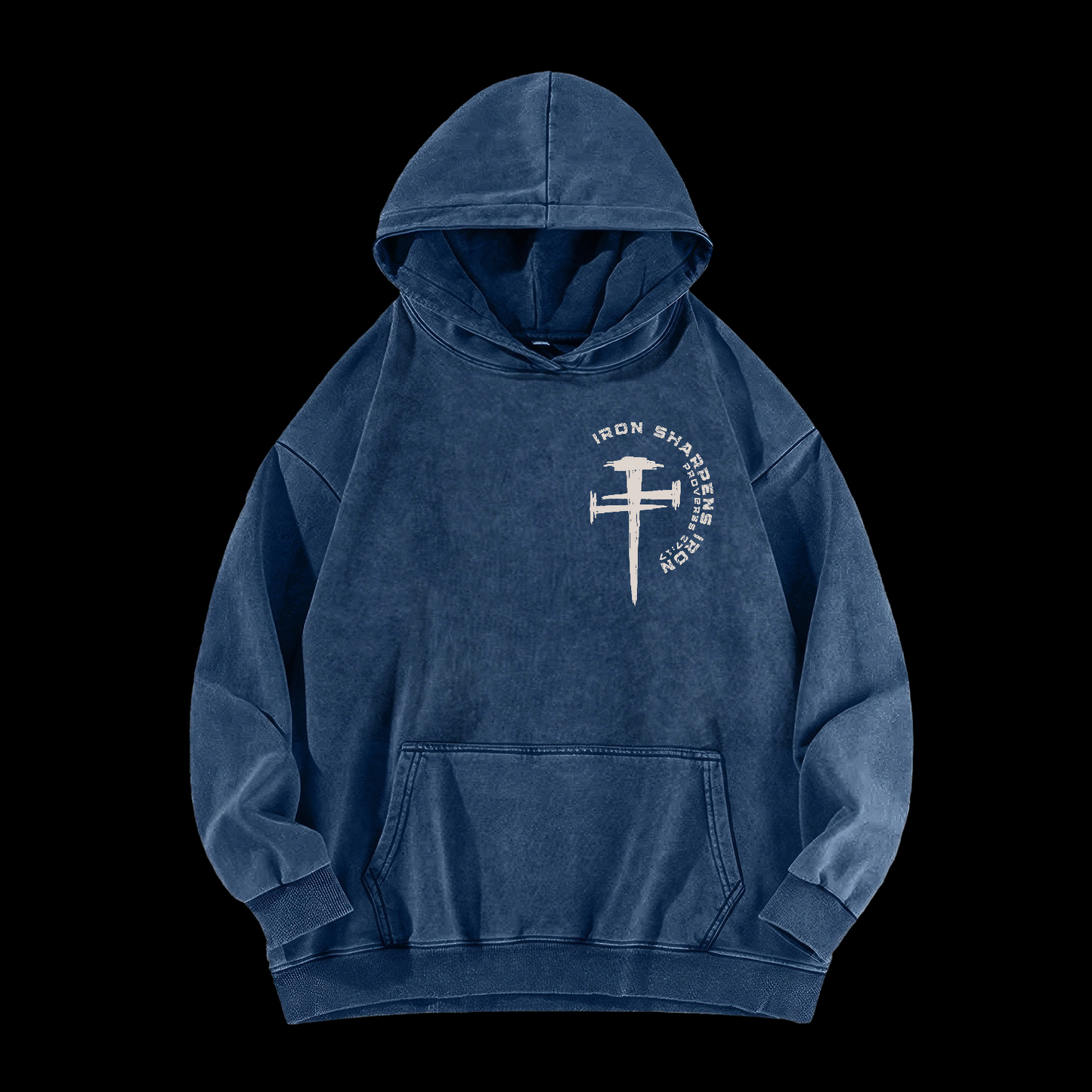Iron Sharpens Iron Washed Hoodie