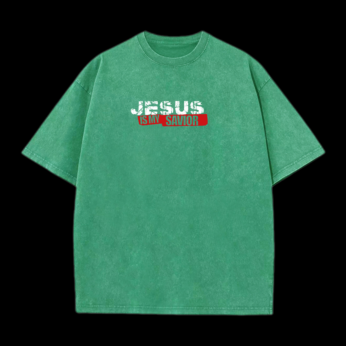 Jesus Is My Savior Washed T-Shirt