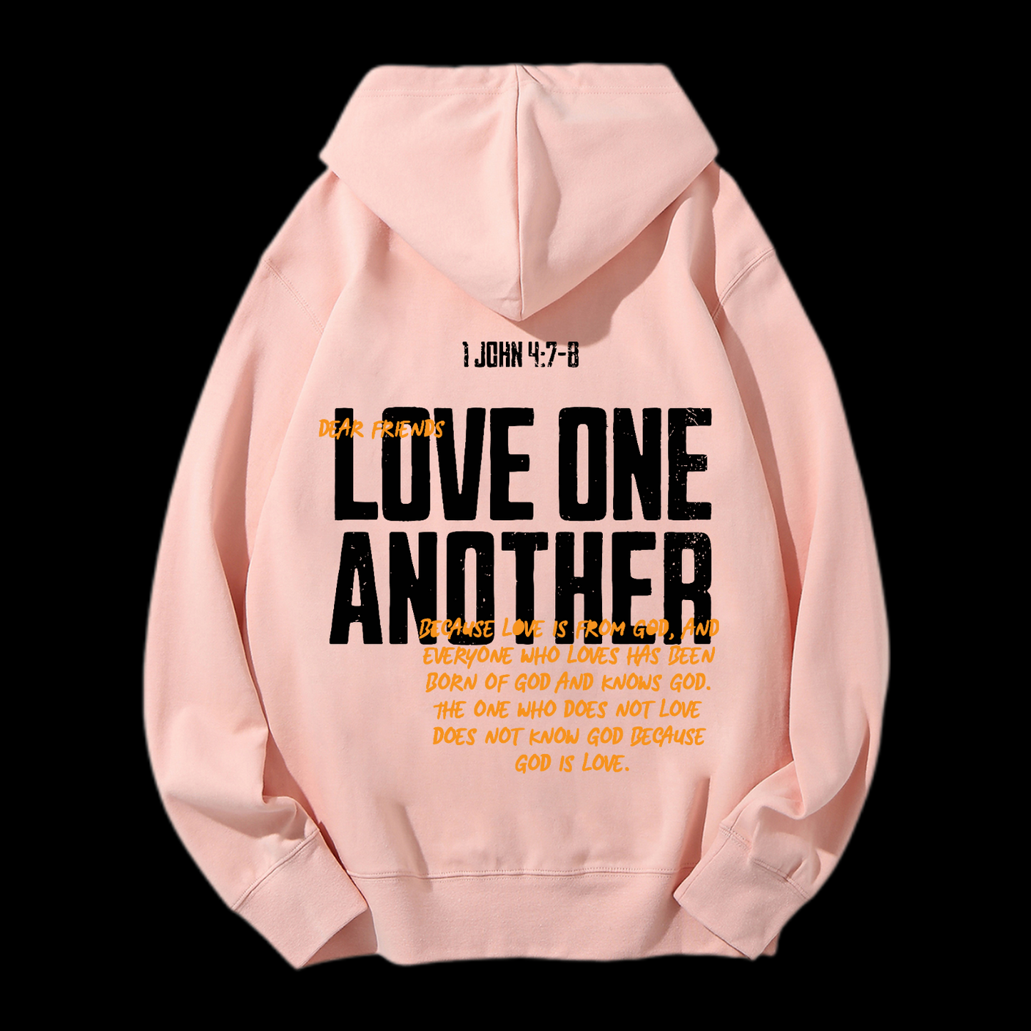 Love One Another Drawstring Hoodie