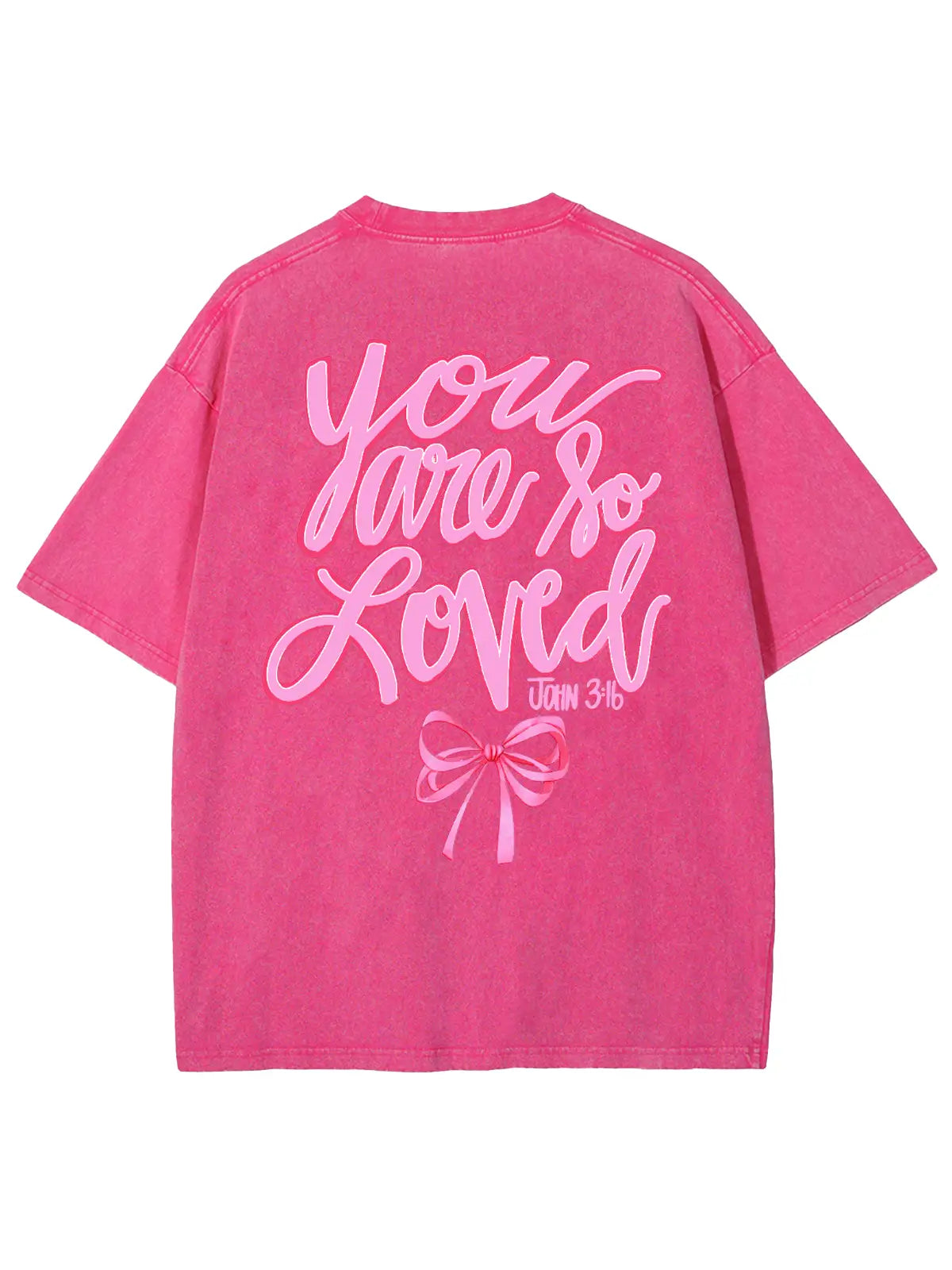 You Are So Loved Unisex Washed T-Shirt