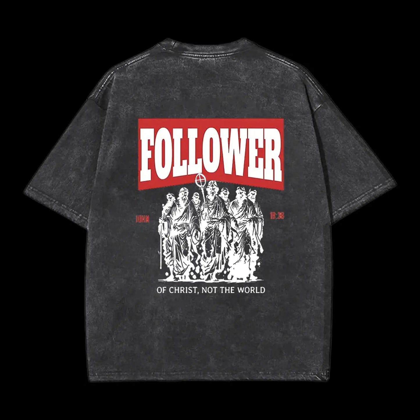Follower Christian Washed T-Shirt