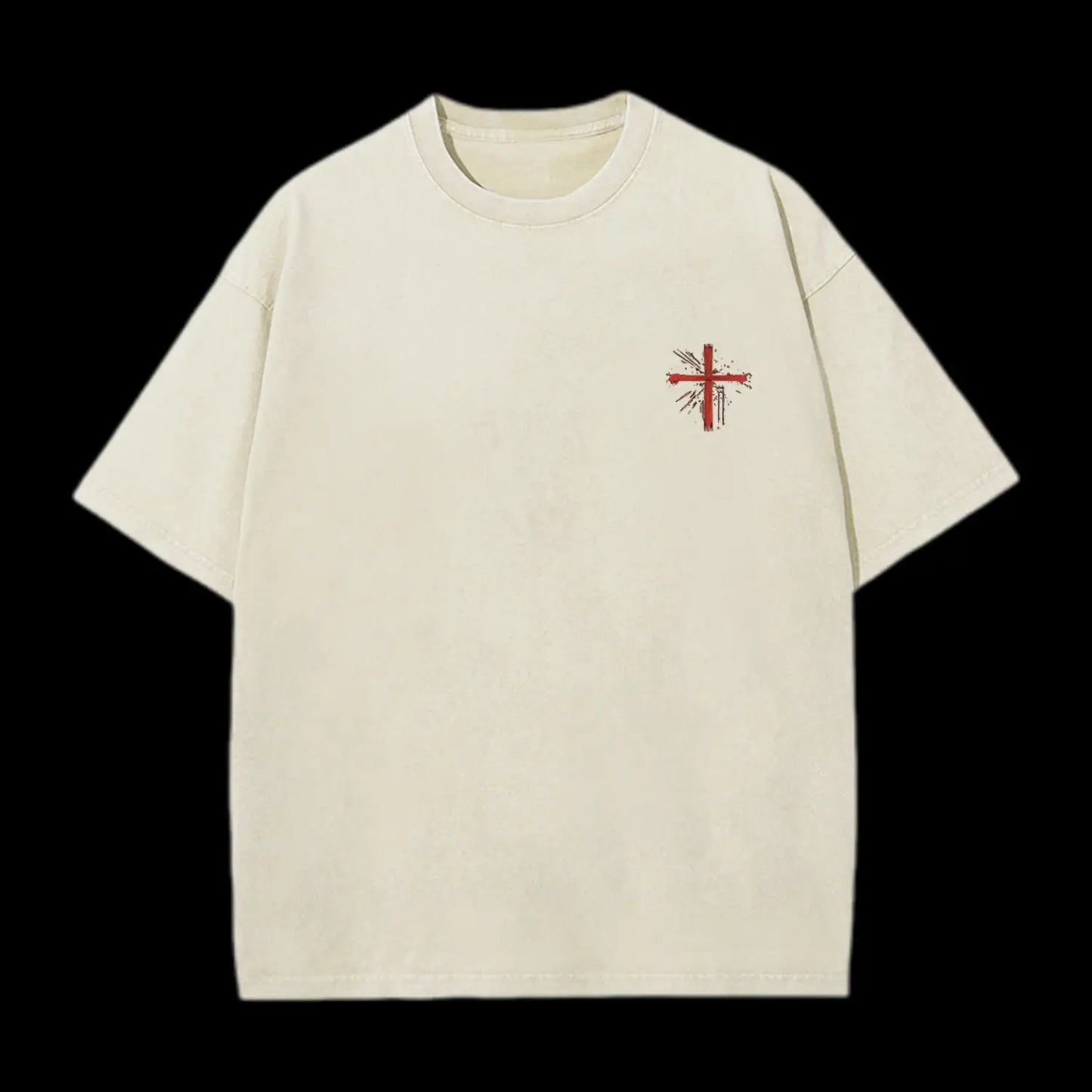 He Is Risen Christian Washed T-Shirt