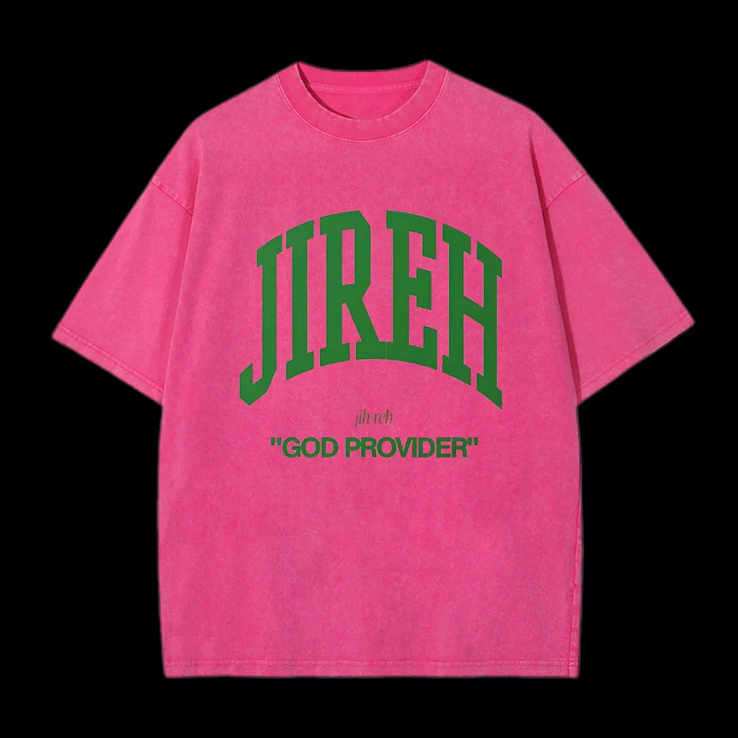 JIREH CHRISTIAN WASHED T-SHIRT