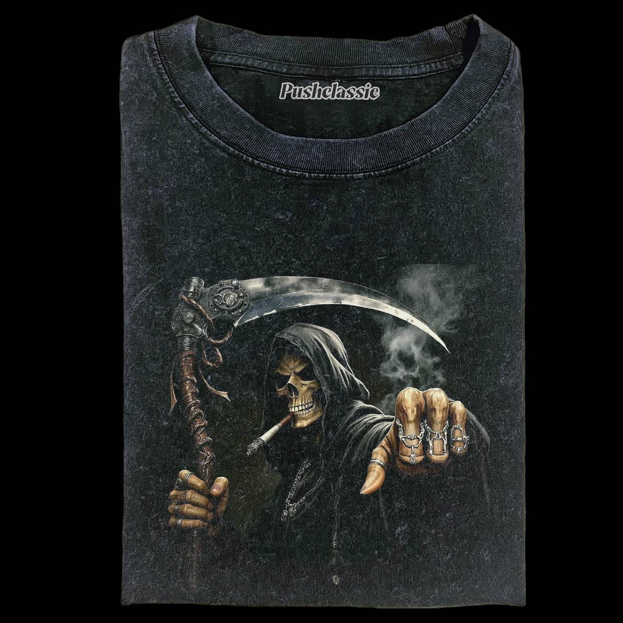 THE DEVIL GRAPHIC WASHED T-SHIRT