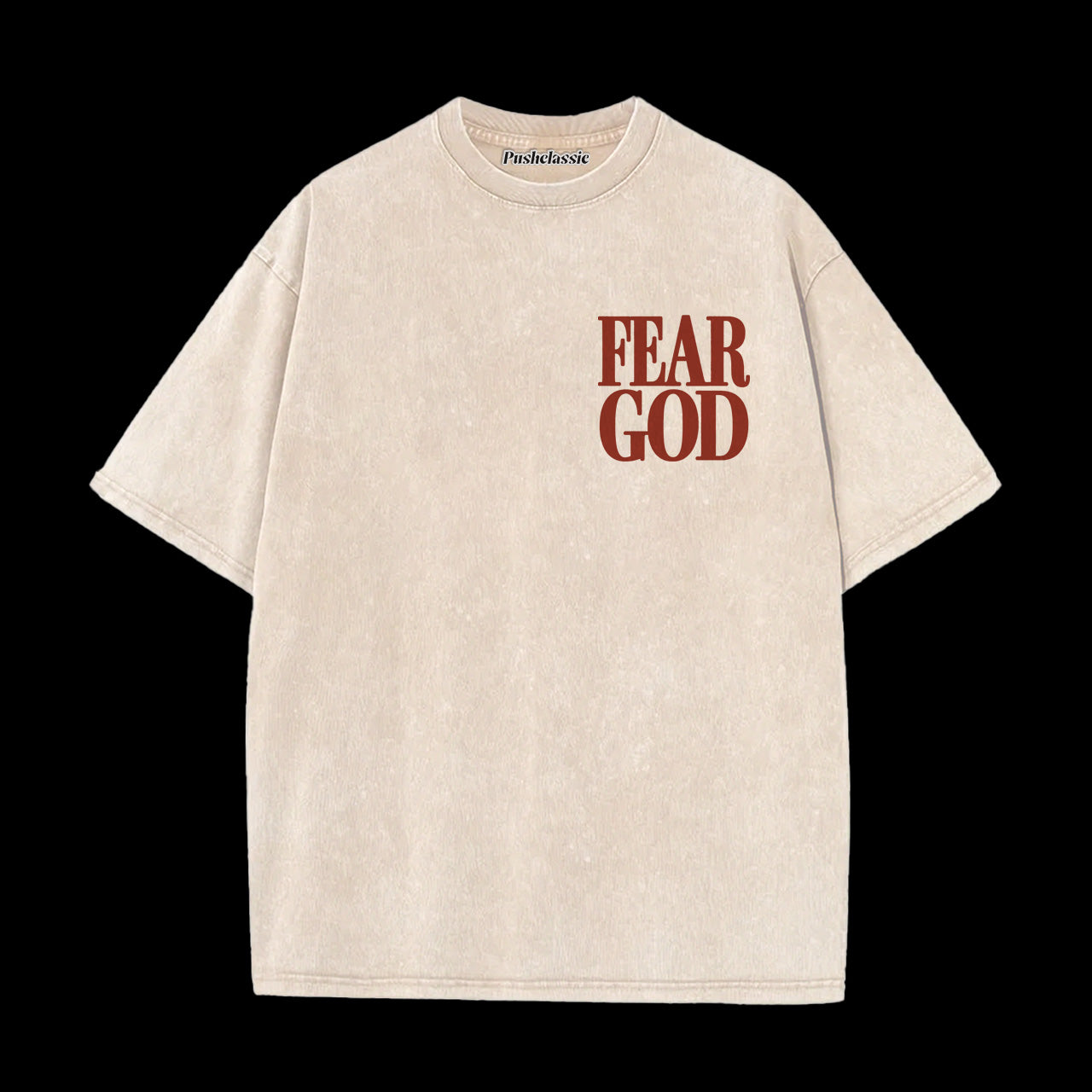 THE FEAR GOD CHRISTIAN WASHED T-SHIRT