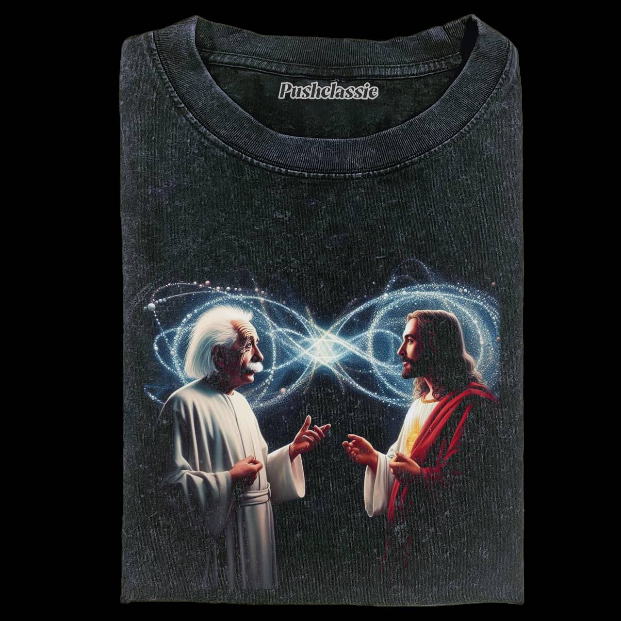 THE JESUS AND ALBERT FASHION WASHED T-SHIRT