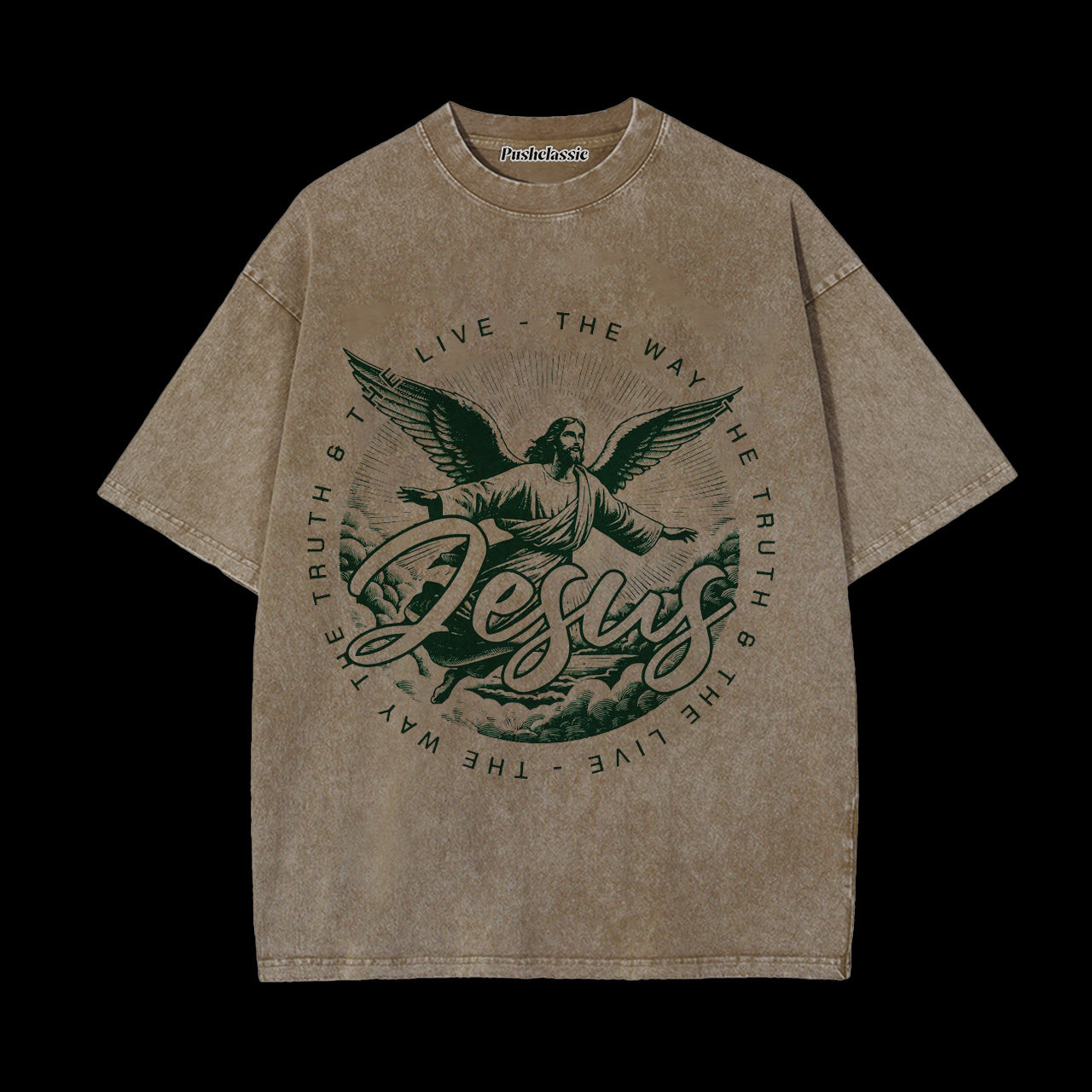 THE JESUS CHRIST WASHED T-SHIRT