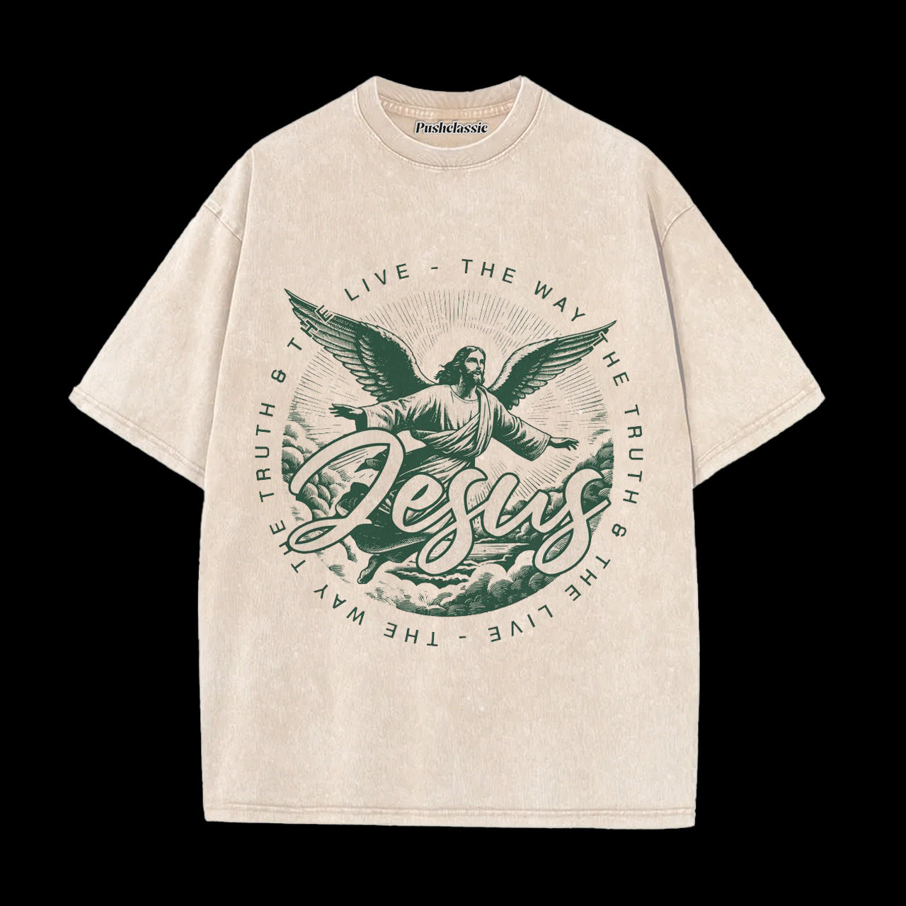 THE JESUS CHRIST WASHED T-SHIRT