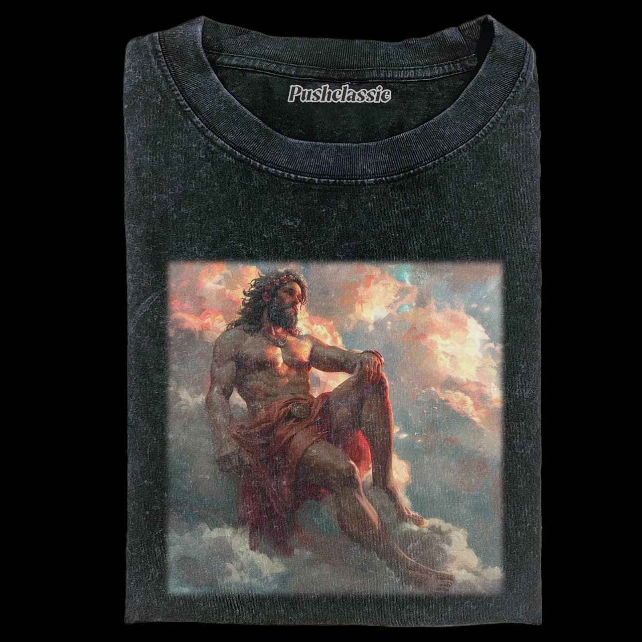 THE JESUS POWER OF FAITH WASHED T-SHIRT