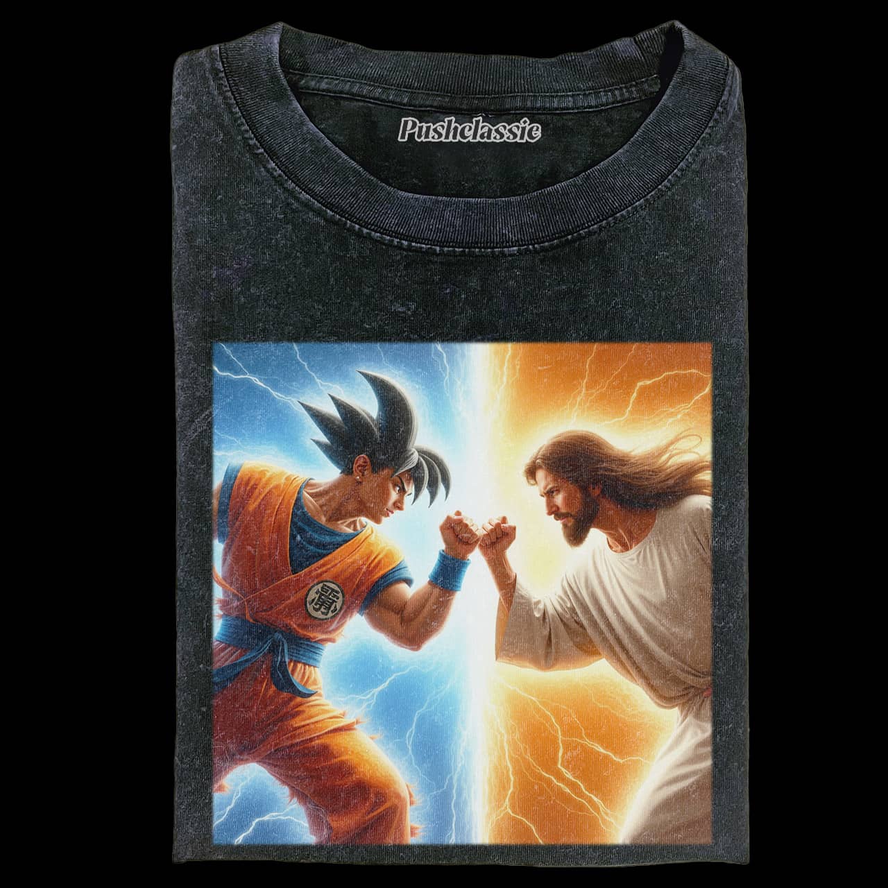 THE JESUS VS GOKU T-SHIRT