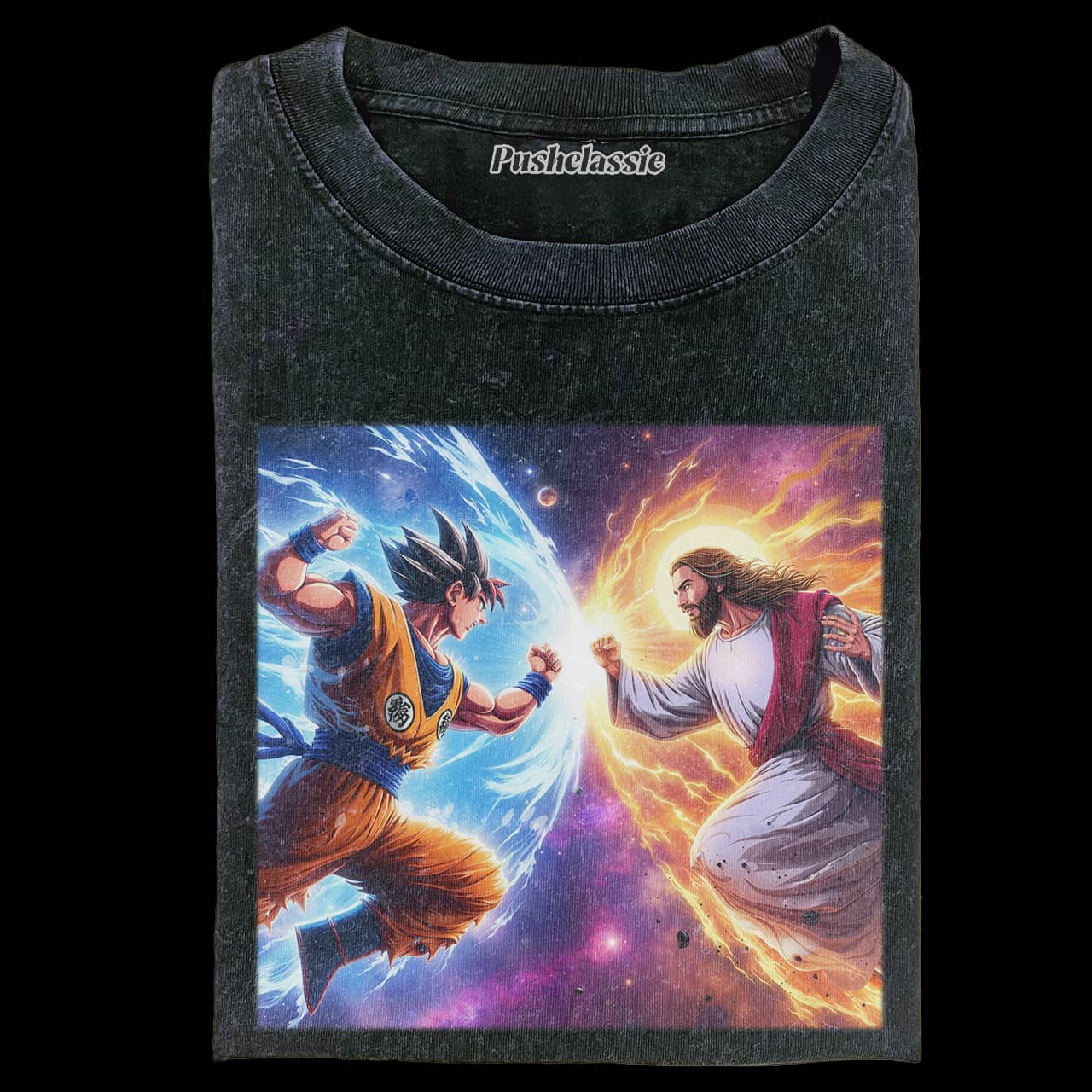 THE JESUS VS GOKU T-SHIRT